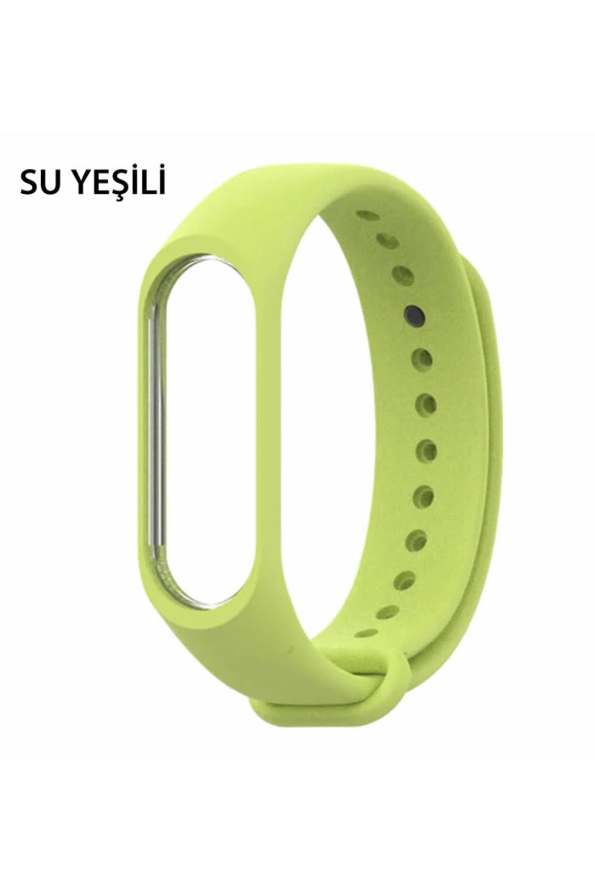 Marsilyan Mijobs Xiaomi Mi Band 3 Mi Band 4 Silikon Kordon Kayış-(5775) - MCT1365-6301