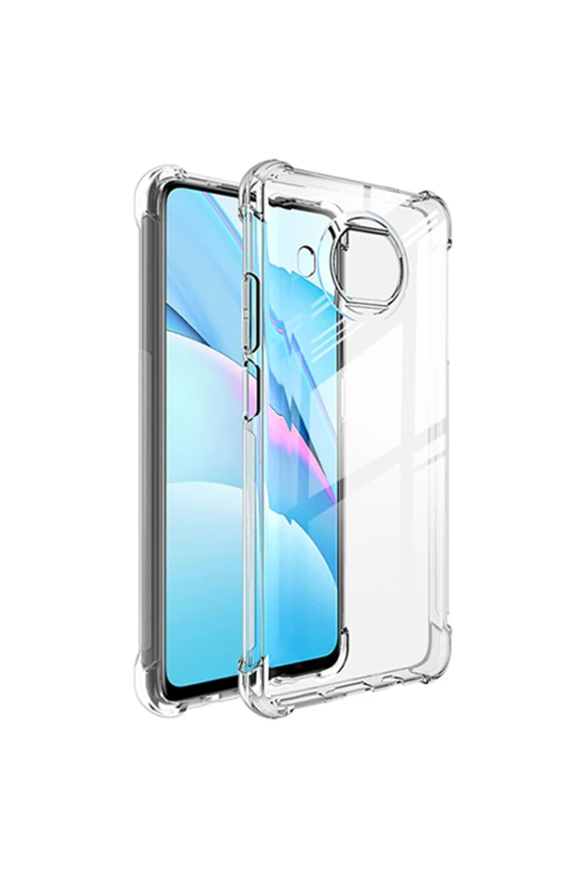 Marsilyan Xiaomi Mi 10T Lite 5G Anti-Drop Shockproof Darbe Emici Silikon Kılıf-(5775) - MCT9199-3145