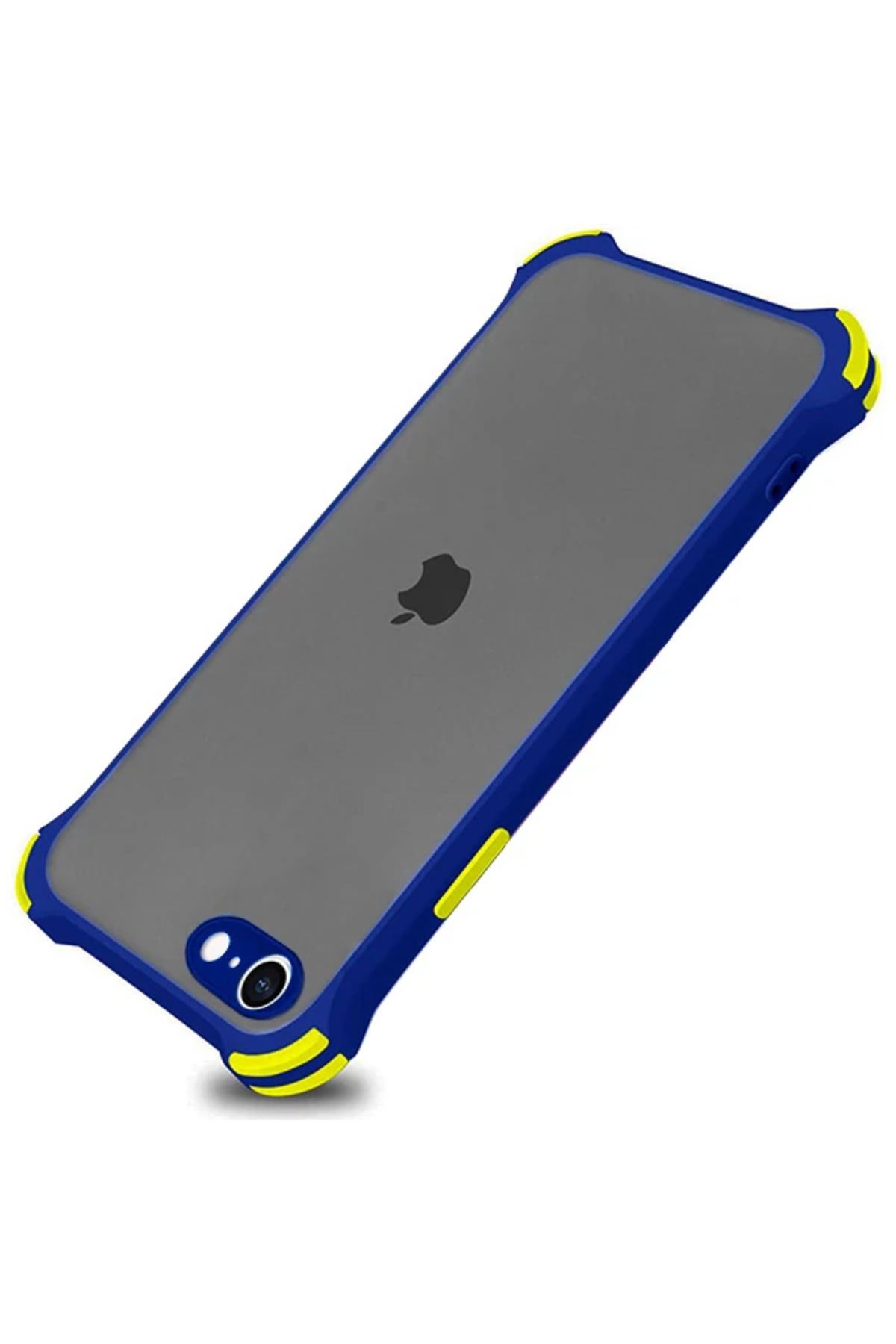 demila Ally İPhone SE2 2020 İPhone 8-7 Shockproof Kamera Koruma Darbe Emici Kılıf-(5775 - MLA1515-1294