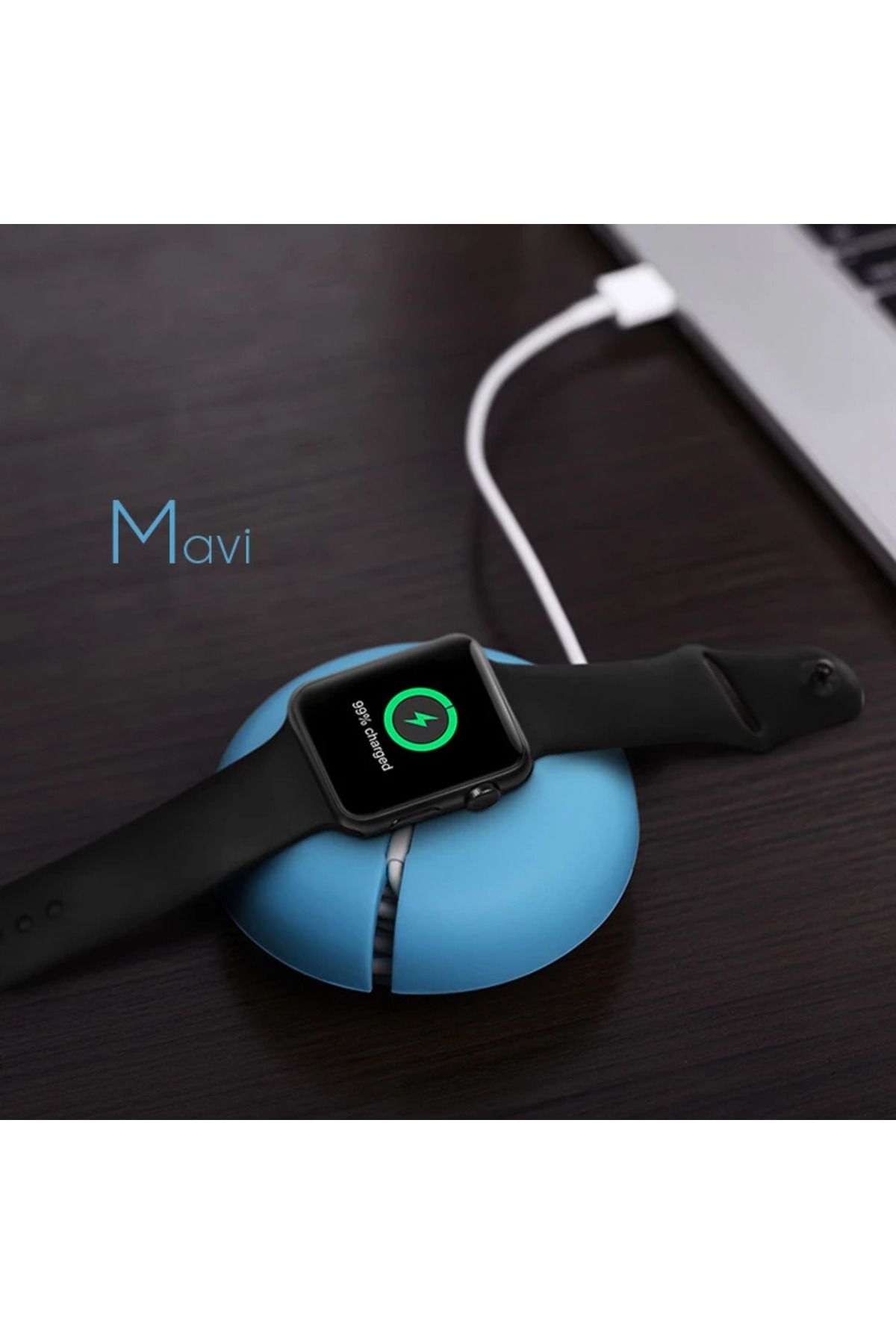 gizmurstore Ally Apple Watch İçin 42mm38mm 44mmPortatif Silikon Şarj Standı-(5775) - GMS6974-1802
