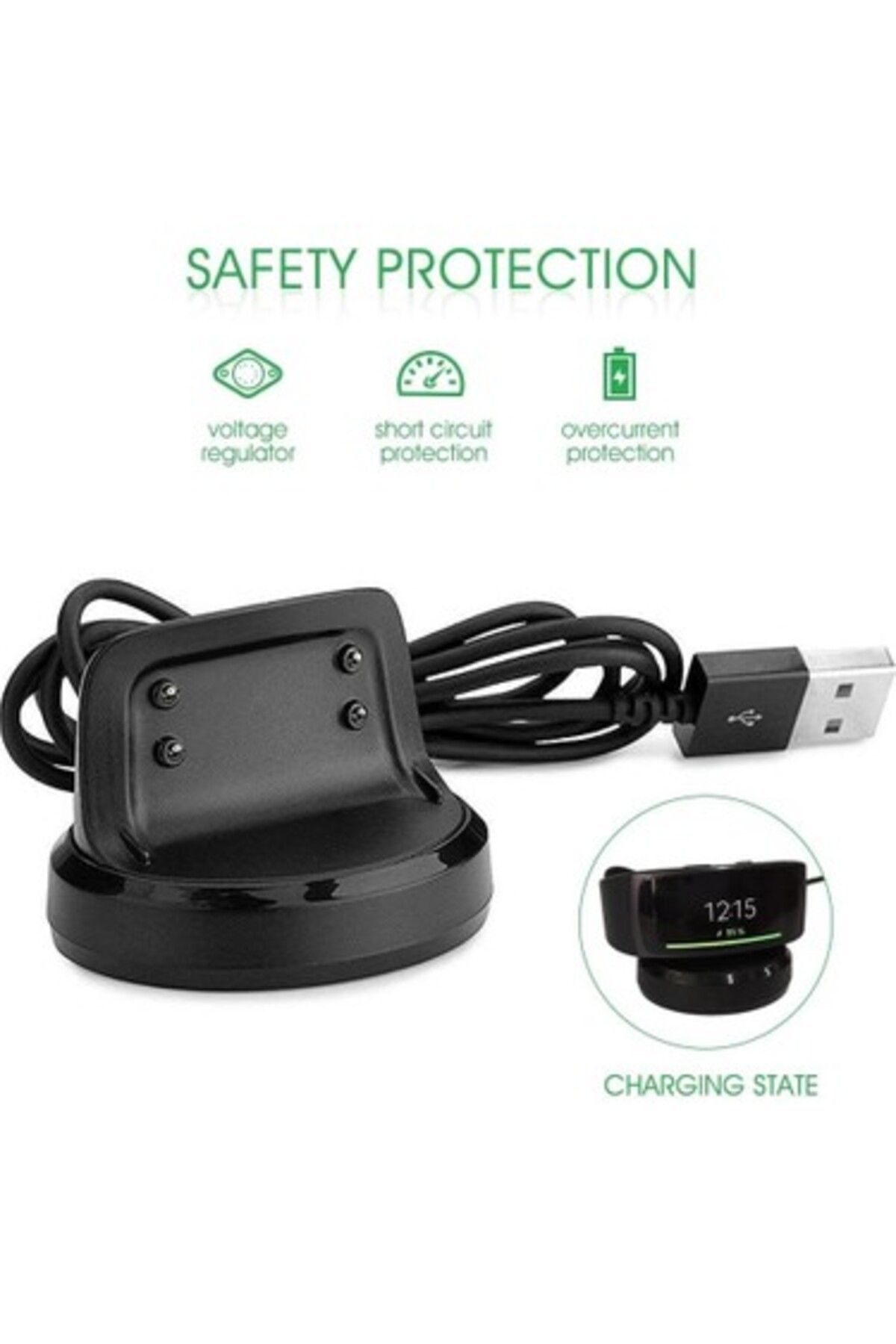 demila Ally Gear Fit 2 R360 Pro R365 Şarj Kablosu Cihaz Kiti-(5775) - MLA4734-9511