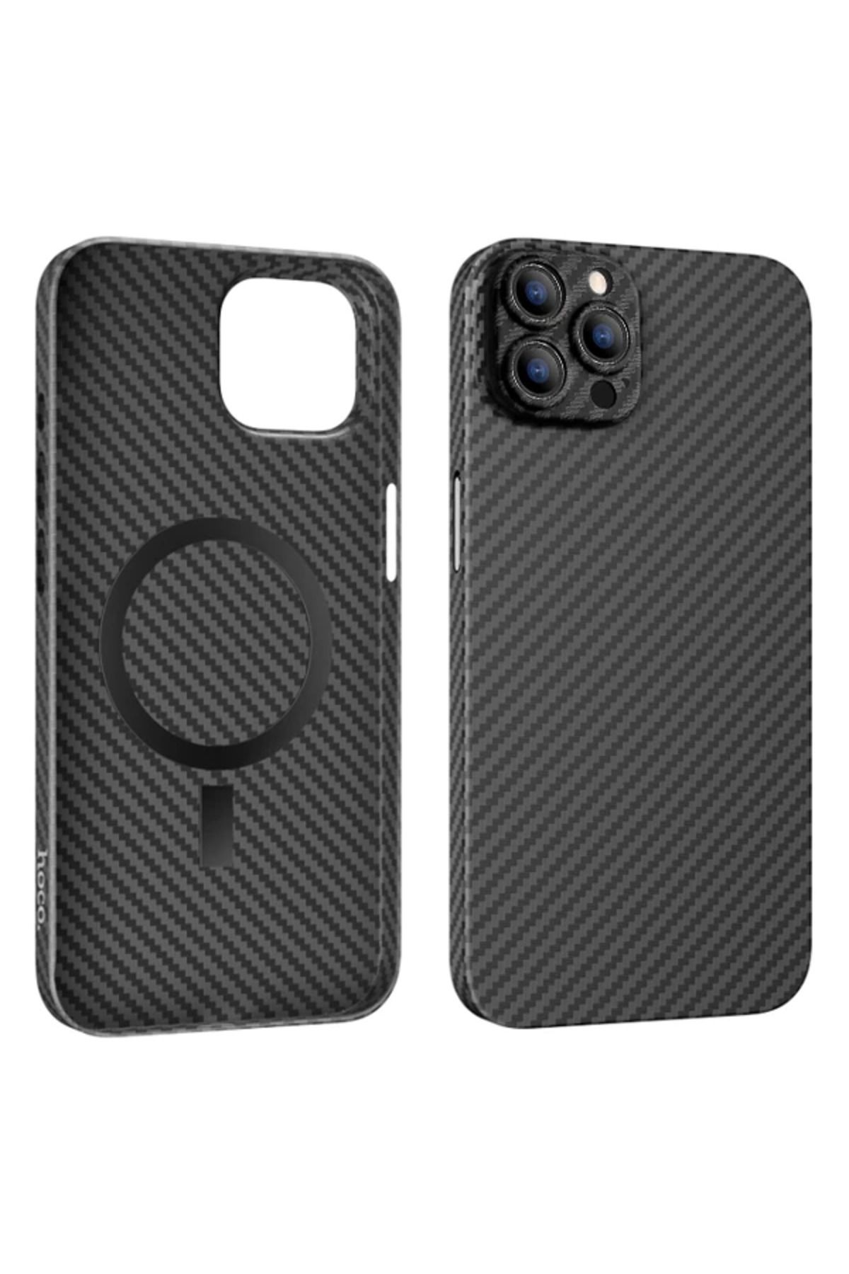 TTK ART Hoco iPhone 14 Plus 6.7 Kılıf Manyetik Magsafeli Kamera Korumalı Telefon Kılıf? - Ttkteknoloji