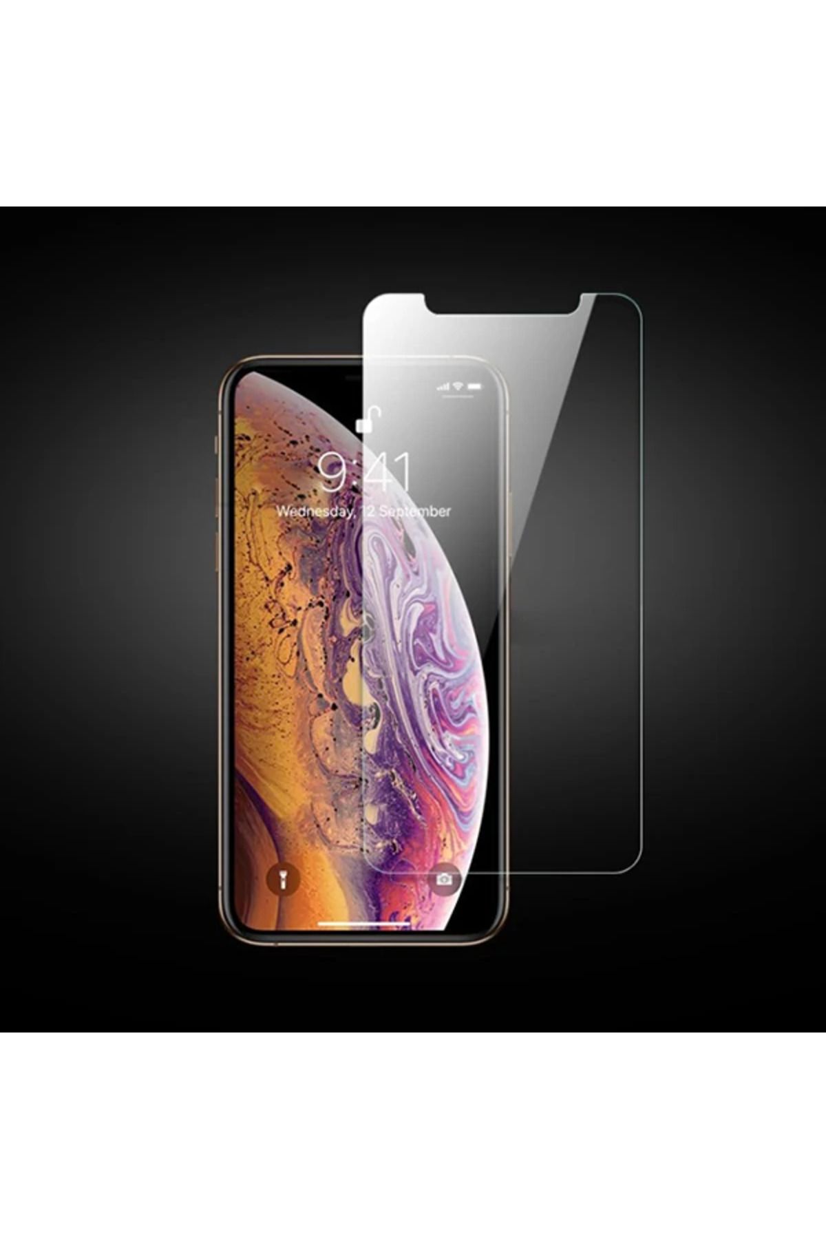 LaCend İPhone 11 Pro Max/ İPhone Xs Max 6.5 Kırılmaz Cam Ekran Koruyucu-(5775) - LC7051-9917