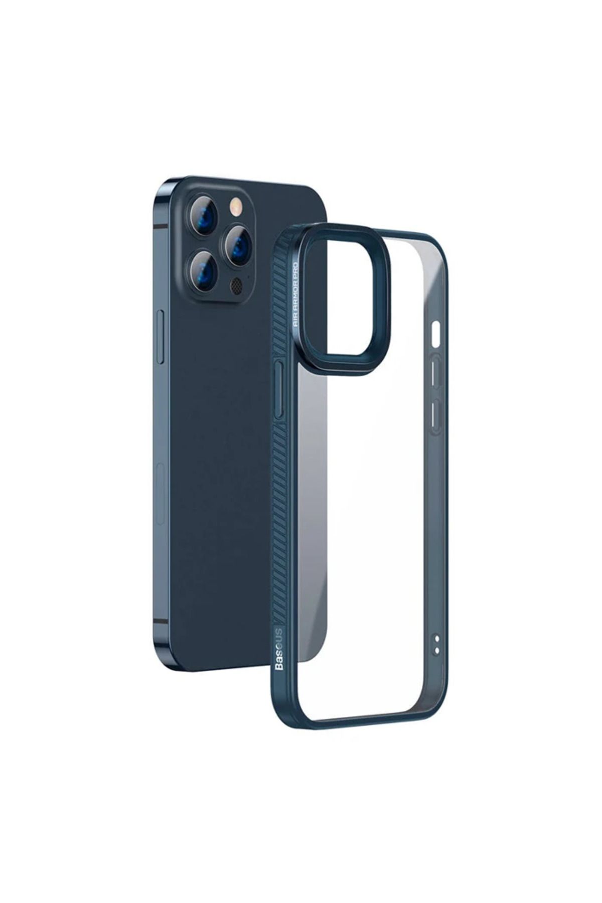 mudikonsept Crystal iPhone 13 Pro Max Kılıf Jel Çerçeve Zırhlı Silikon Kılıf-(5775) - MDE9839-3325
