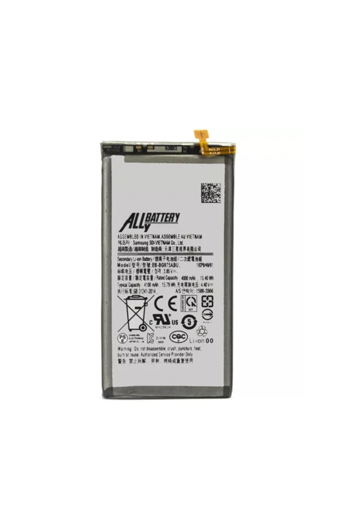 Marsilyan ALLY SM Galaxy S10+ Plus (SM-G975F) Pil Batarya EB-BG975ABY-(5775) - MCT4890-7231