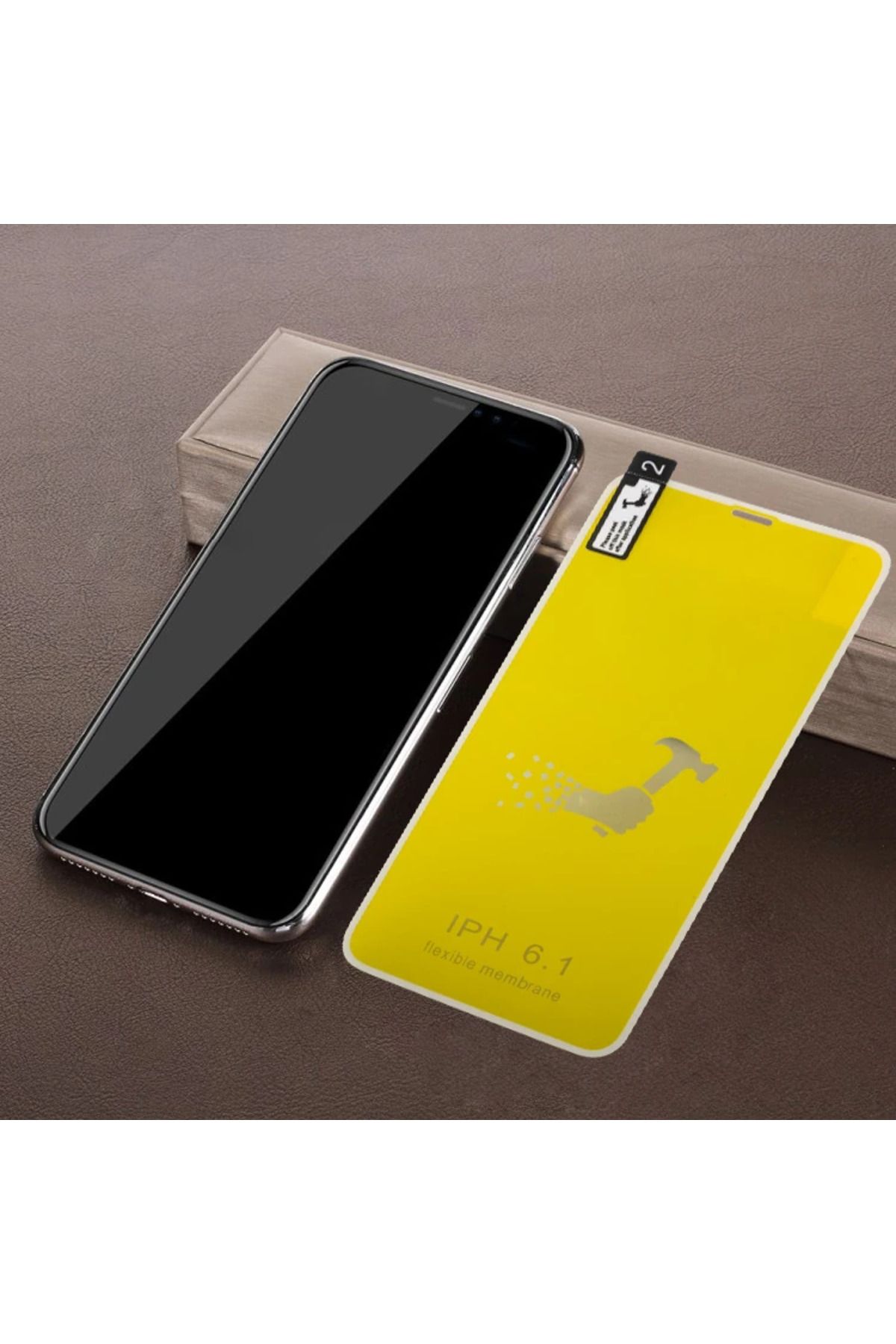Notcraft İphone 11 Pro Maxİphone Xs Max 6.5 Nano Tpu Full Kaplama Ekran Koruyucu-(5775) - NOTFRAFT6942-215
