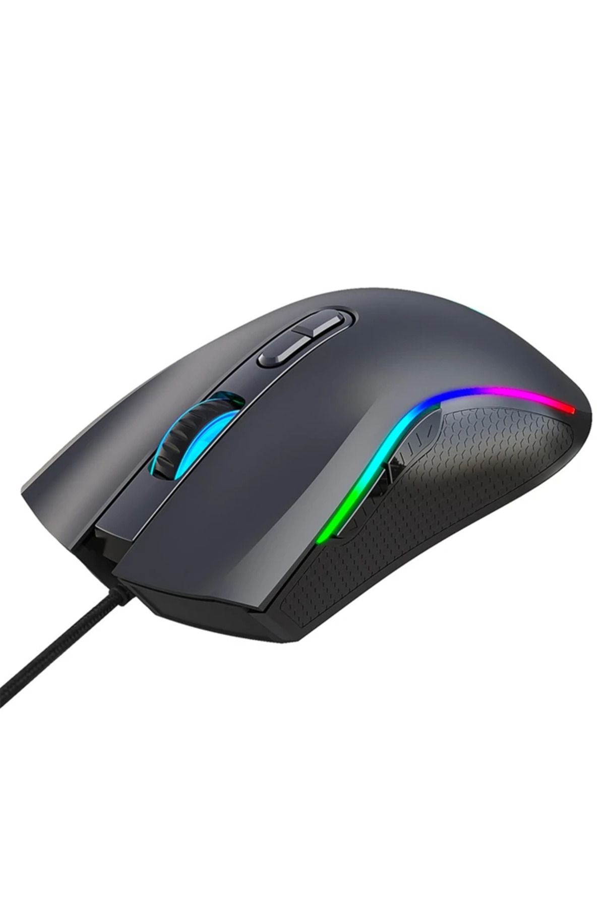 Marsilyan HXSJ A869 7200DPI Ayarlanabilir RGB Işık Gaming Oyuncu Mouse-(5775) - MCT5626-5324