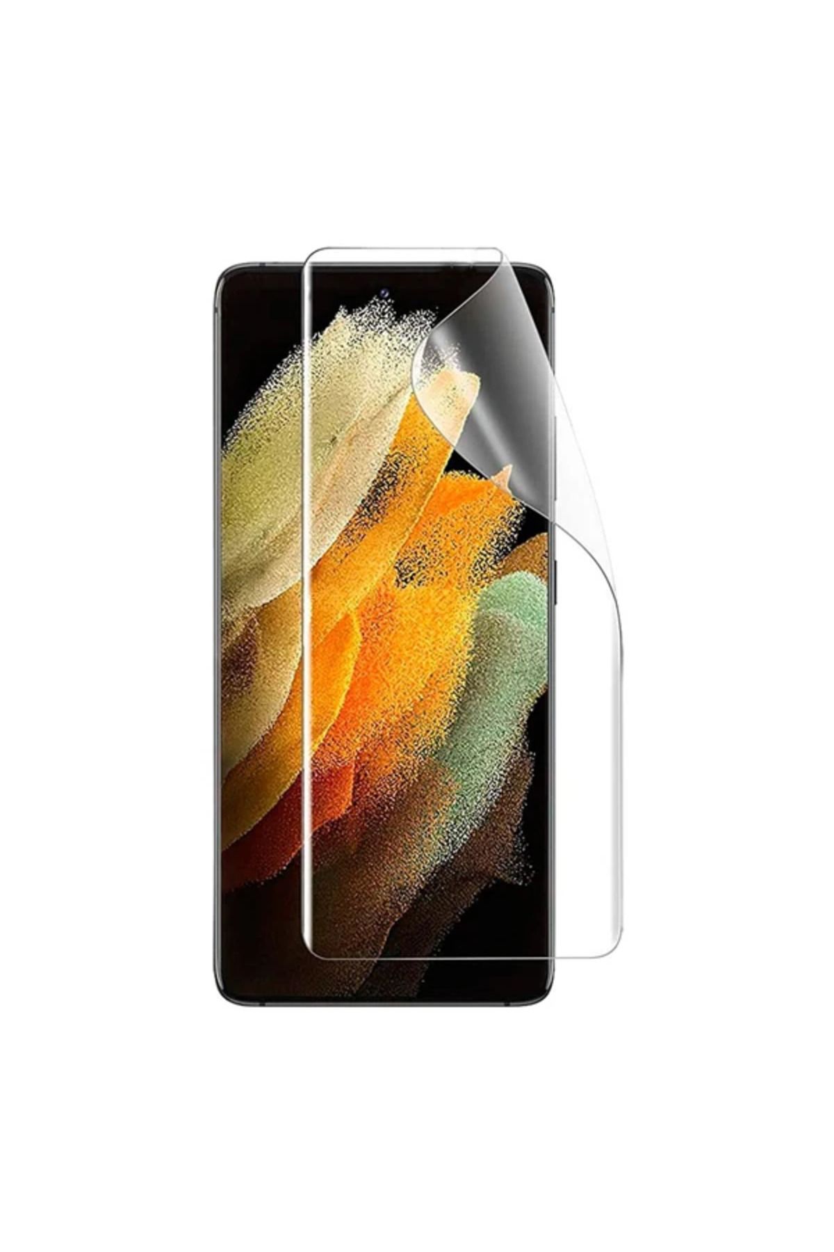 Marsilyan GOR SM Galaxy S21 HD Darbe Emici Ekran Koruyucu  Uyumlu Jelatin 5 Adet Set