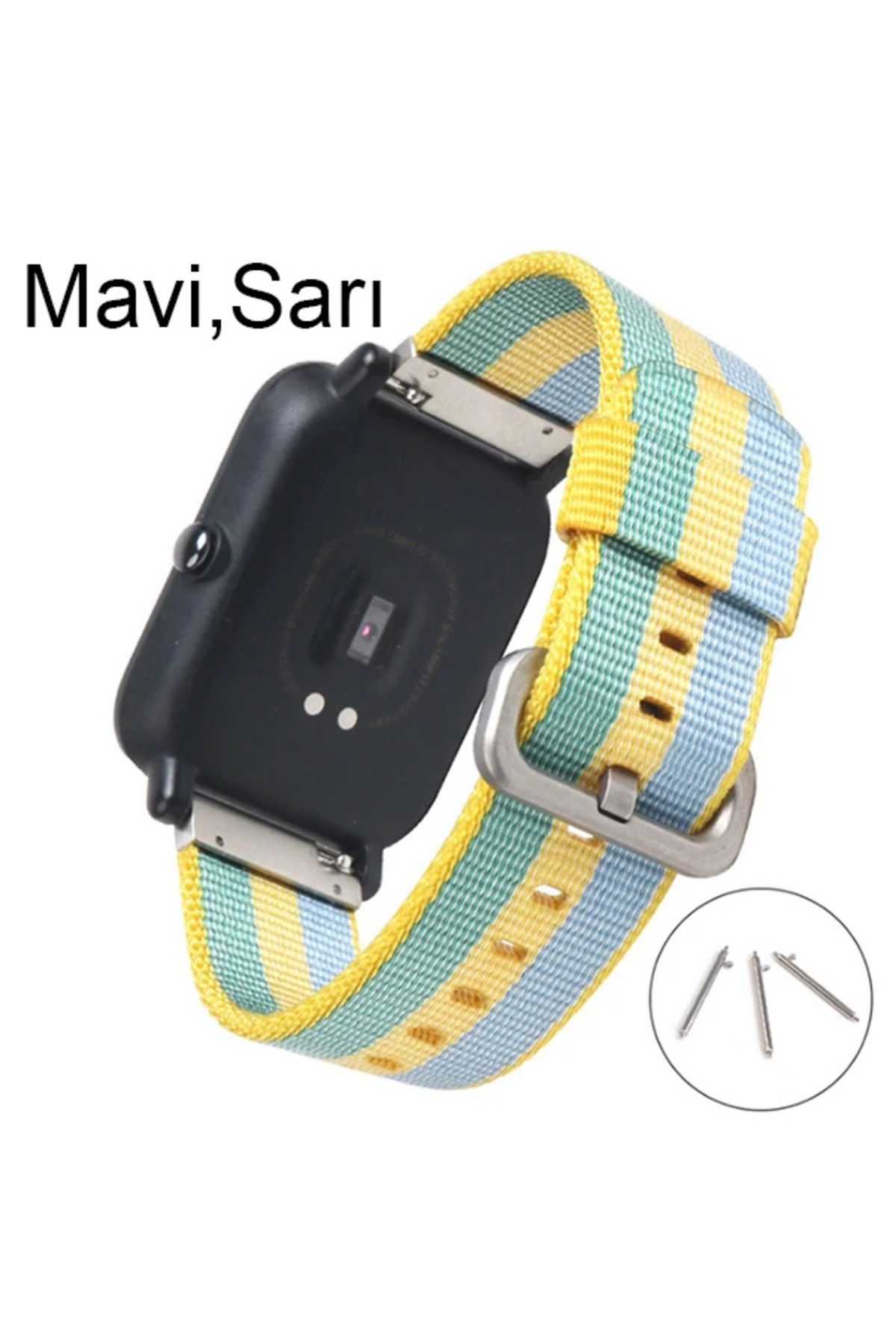 demila Xiaomi Amazfit/ Amazfit GTR 42 Nylon Kayış Kordon (20M)-(5775) - MLA5097-8969