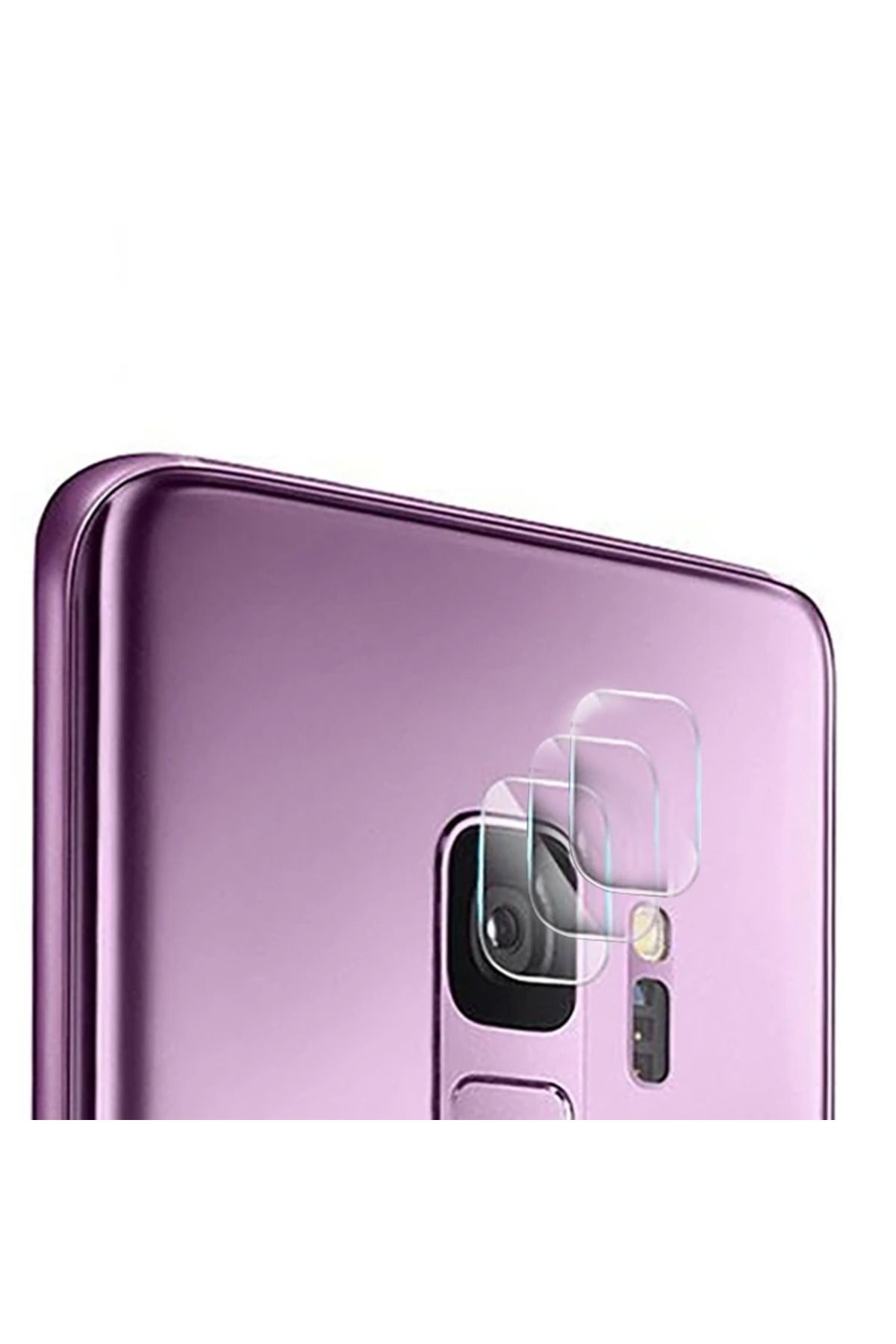 Marsilyan Gor Samsung Galaxy S9 Nano Kamera Koruyucu 3 Adet Set-(5775) - MCT6868-3817