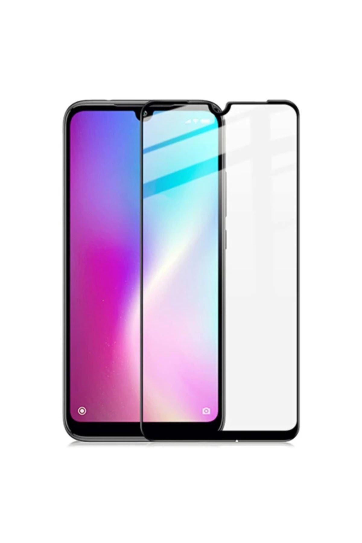 Marsilyan Xiaomi Redmi 7 3d Full Tempered Kırılmaz Cam Ekran Koruyucu-(5775) - MCT1455-8933