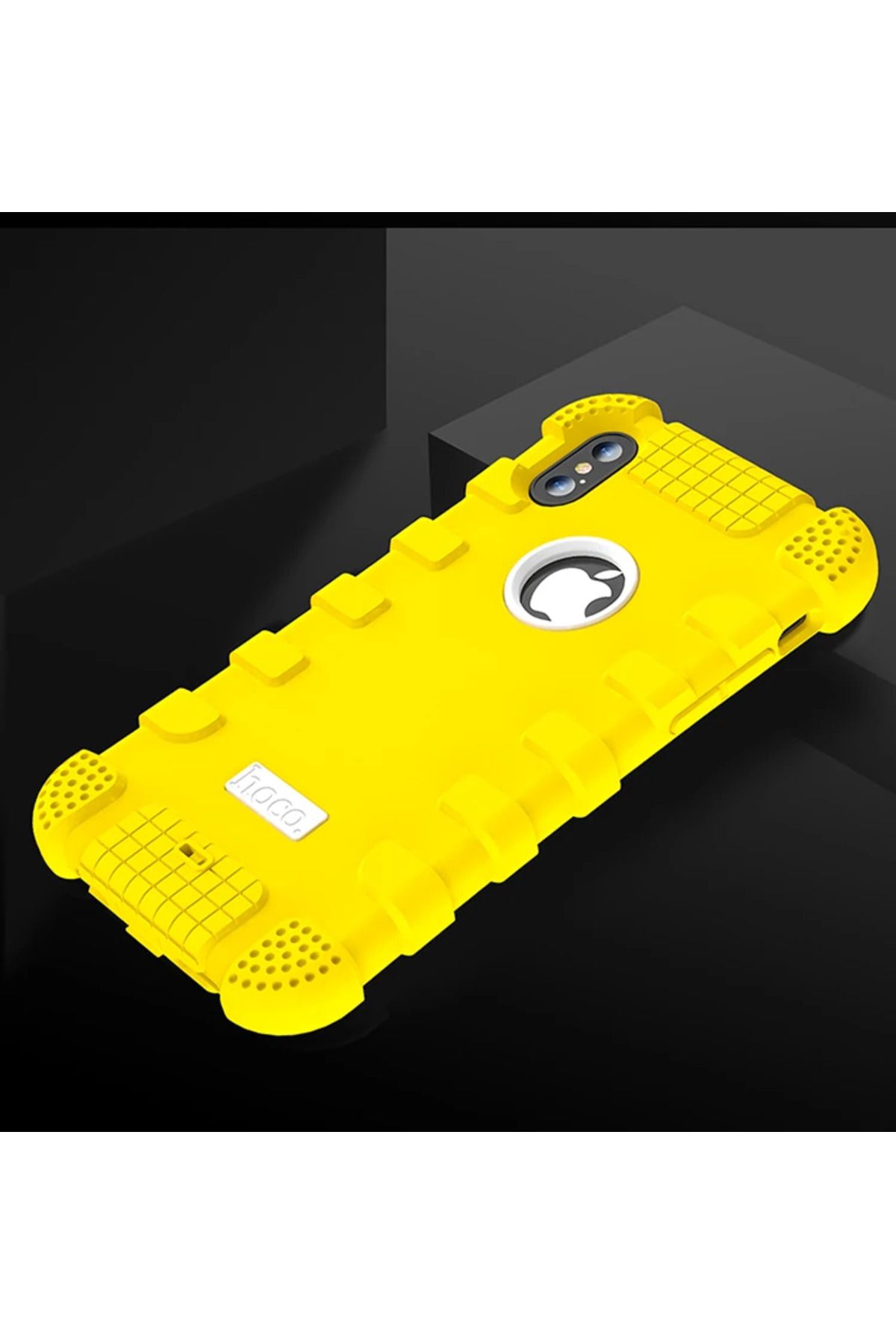 demila Hoco İPhone X Xs 360 Zırh Ultra Koruma Silikon Kılıf-(5775) - MLA8085-6347