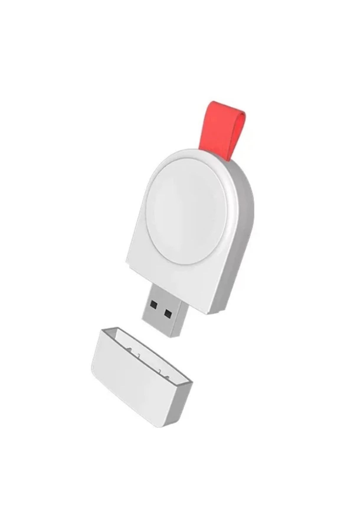 Marsilyan Ally Apple İWatch 1-2-3-4-5-6-7-8 SE Magnetic Şarj Cihazı-(5775) - MCT5368-6118