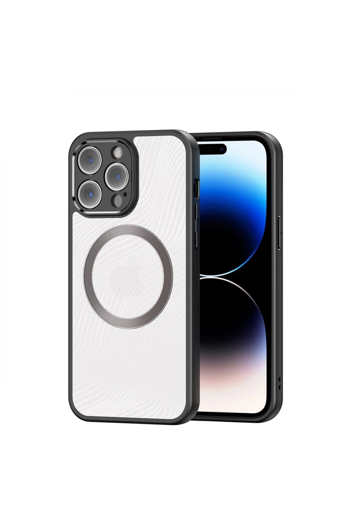 demila Dux Ducis iPhone 14 PRO Max Aimo Series MagSafe Premium Buzlu Sert PC-TPU Kılıf-(5 - MLA3838-4056