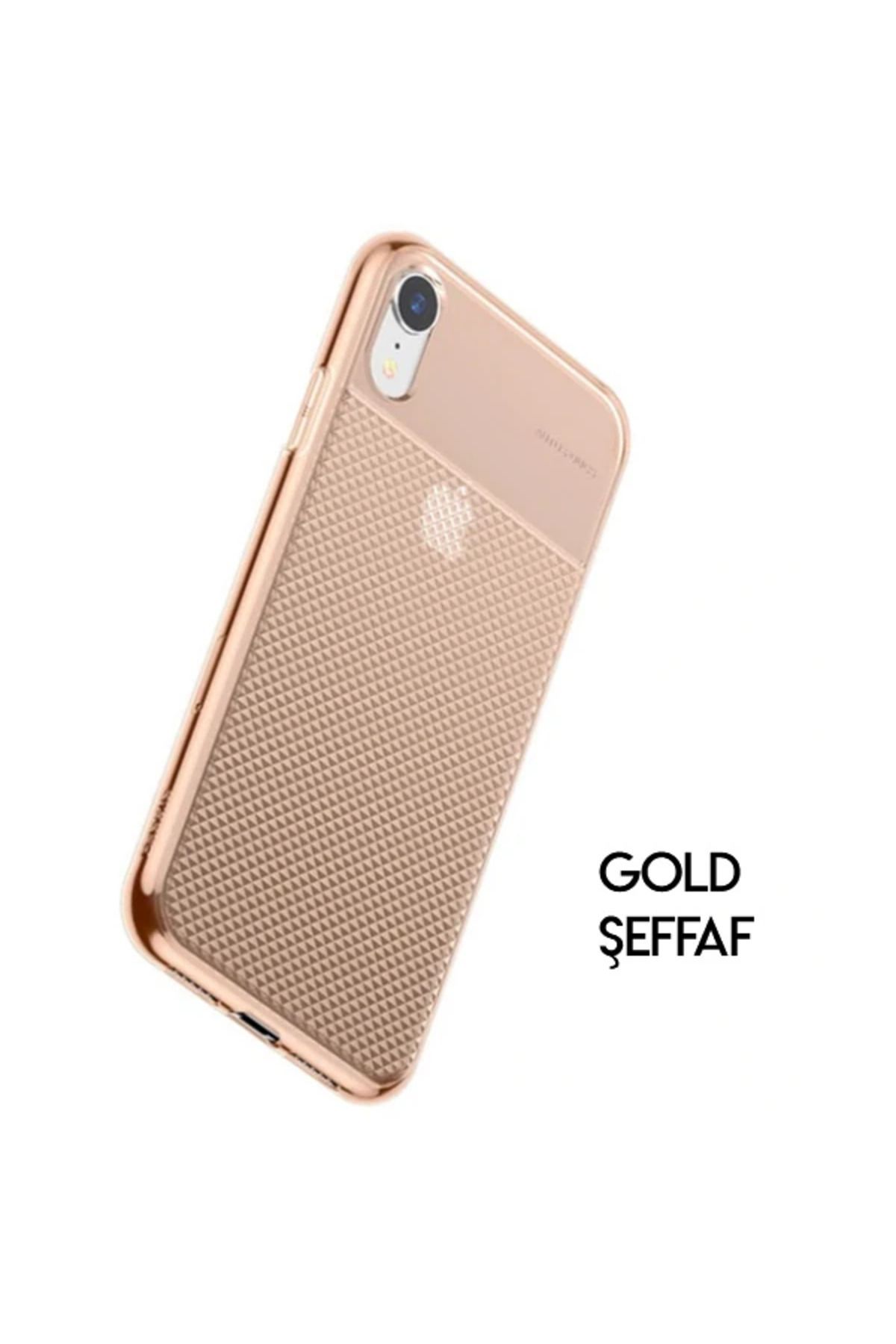 mudikonsept İphone Xr 6.1 Glistenıng Şeffaf Lüx Silikon Kılıf-(5775) - MDE2684-8445
