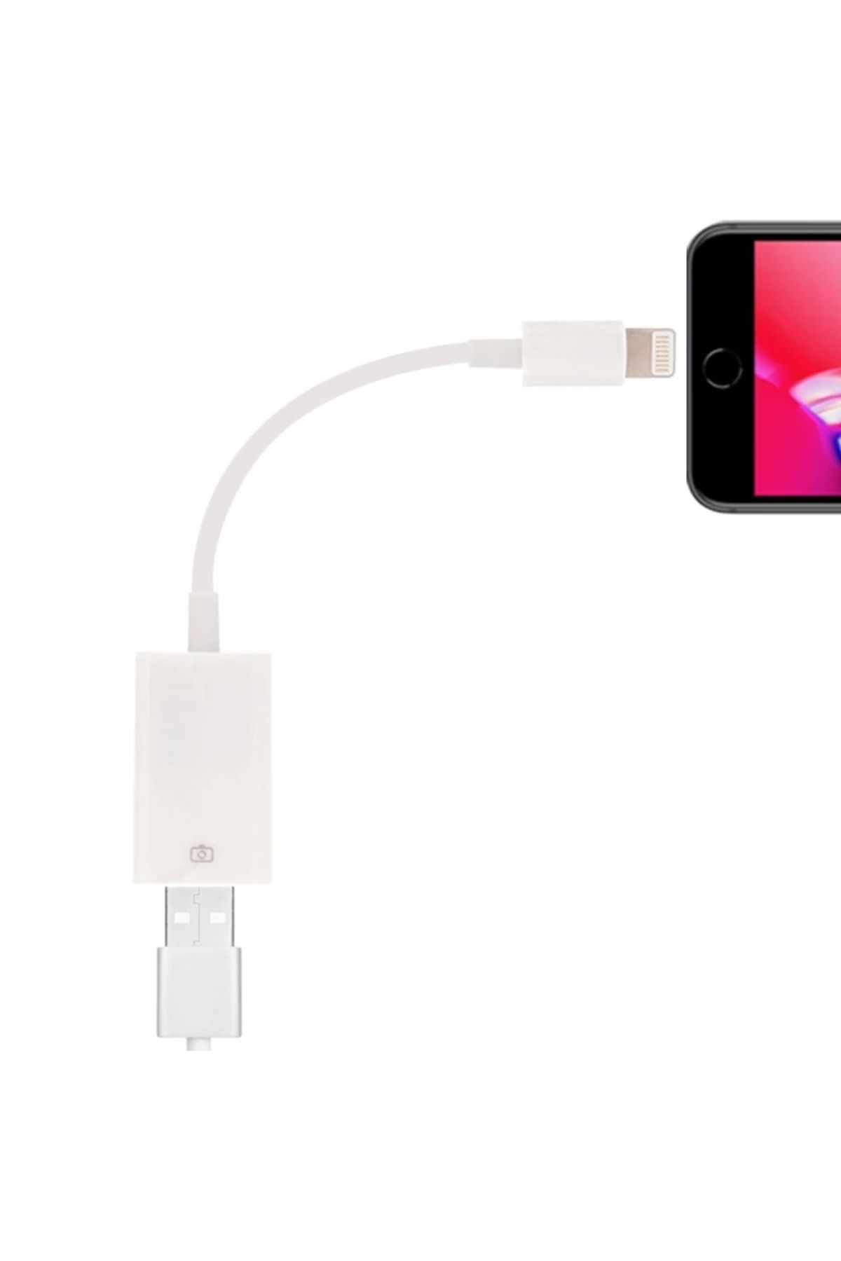 Marsilyan ALLY Nk102 İPhoneİPadİPod Lightning To Usb Kamera Adaptörü-(5775) - MCT6516-6206