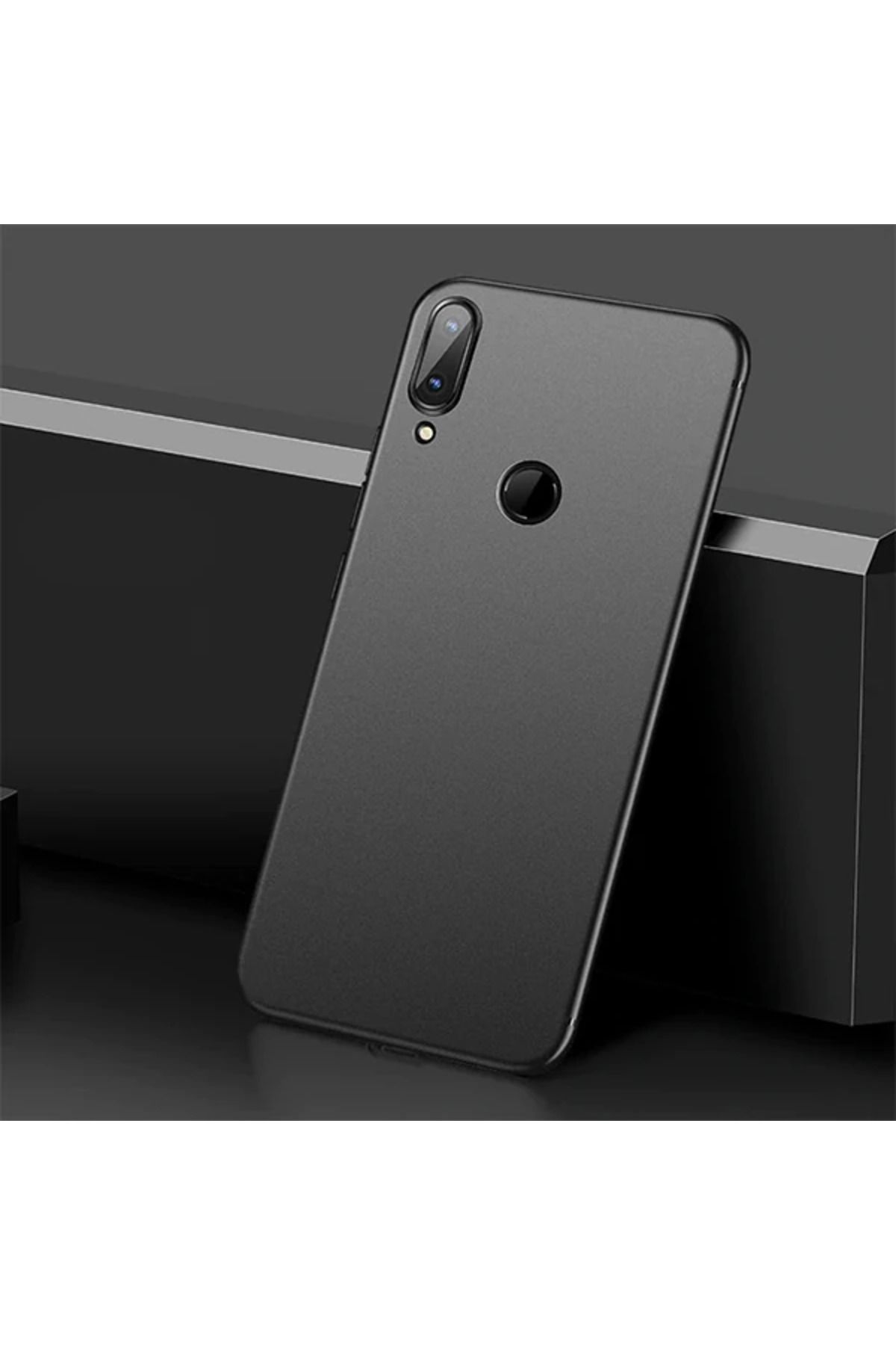 Marsilyan Meizu note 9 Kamera Korumalı Fit Silikon Kılıf-(5775) - MCT6972-8025