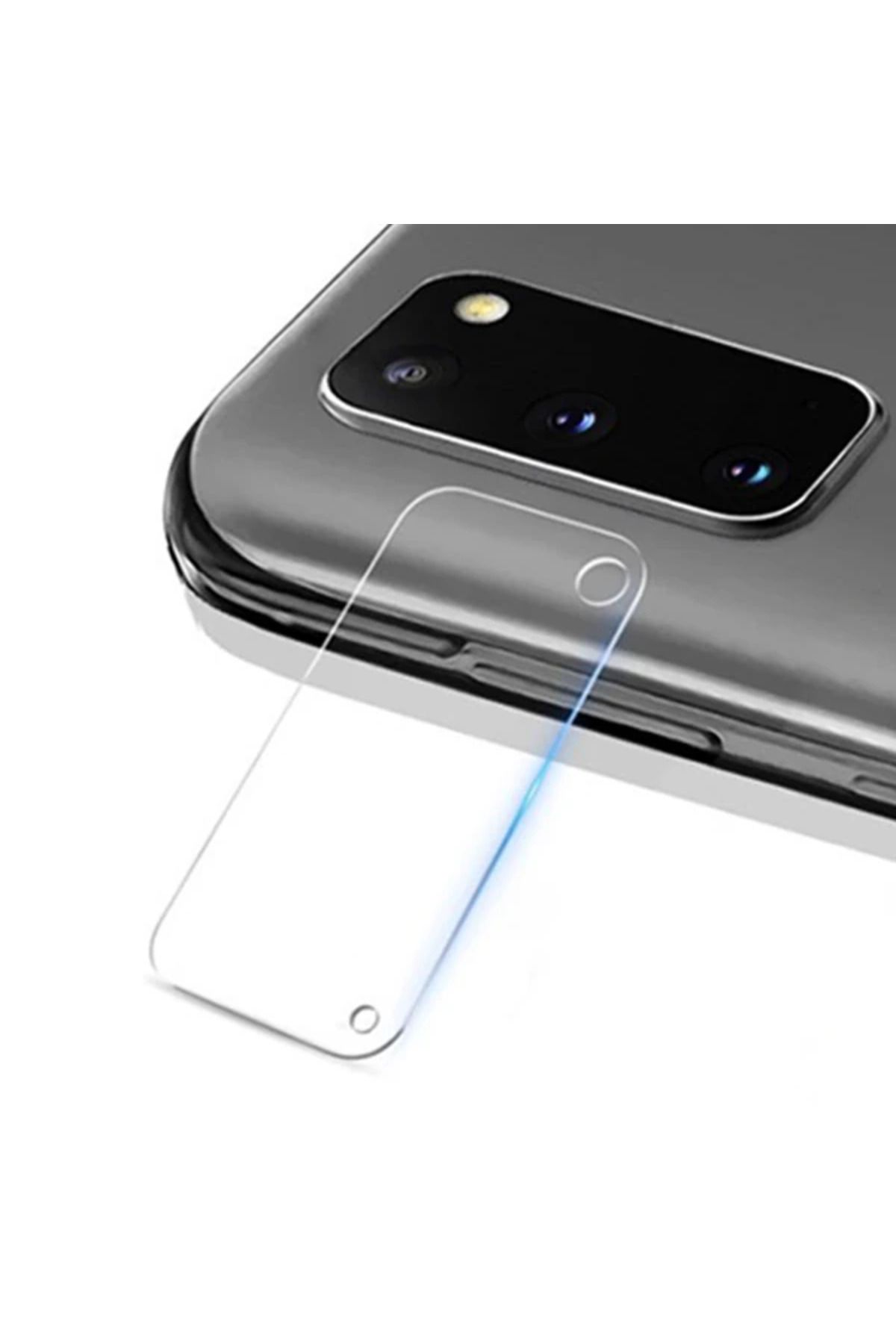 LaCend Ally Samsung Galaxy S20 Tempered Cam Kamera Koruyucu-(5775) - LC4814-9863