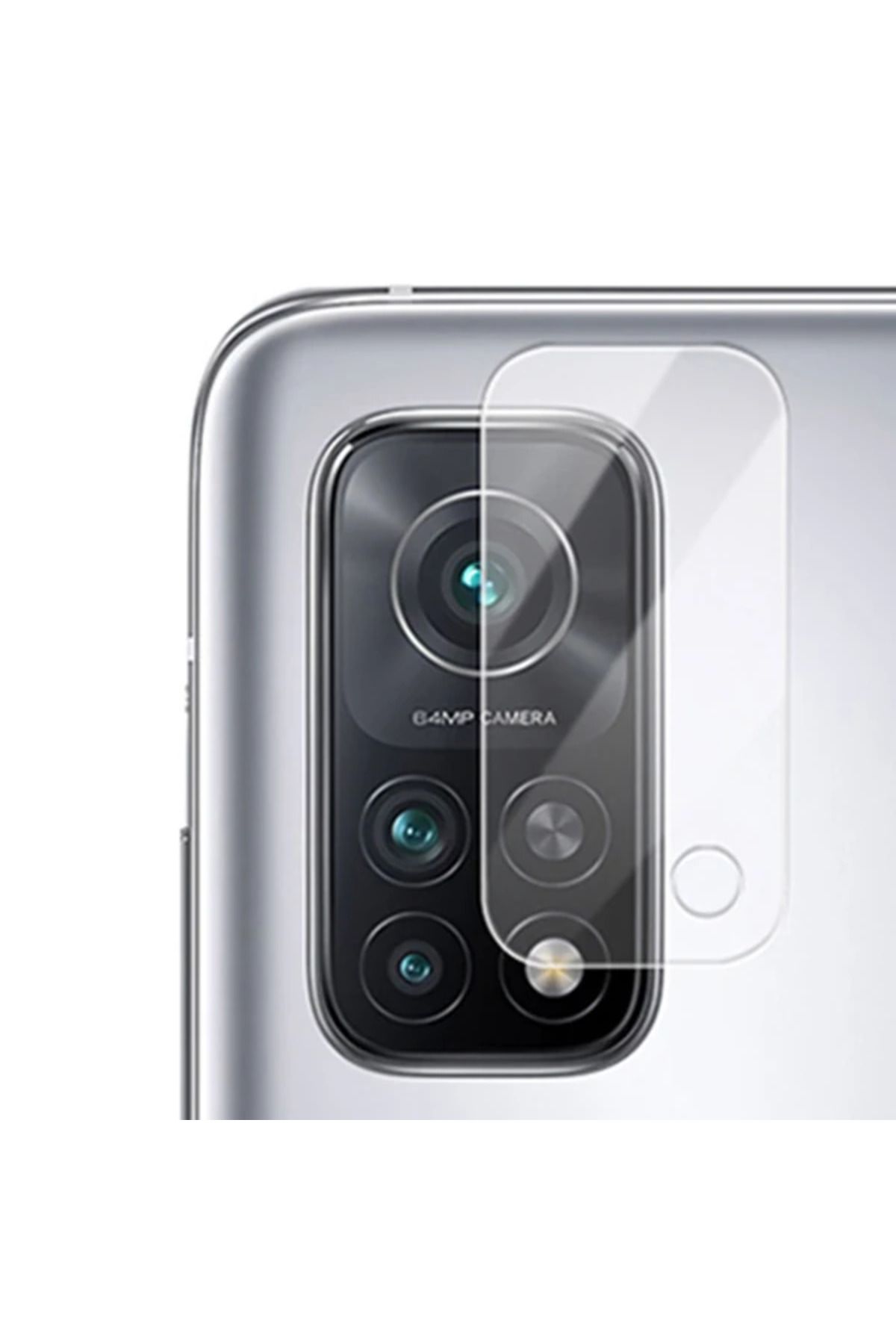 Marsilyan Xiaomi Mi 10T Pro Tempered Cam Kamera Koruyucu-(5775) - MCT3740-1775