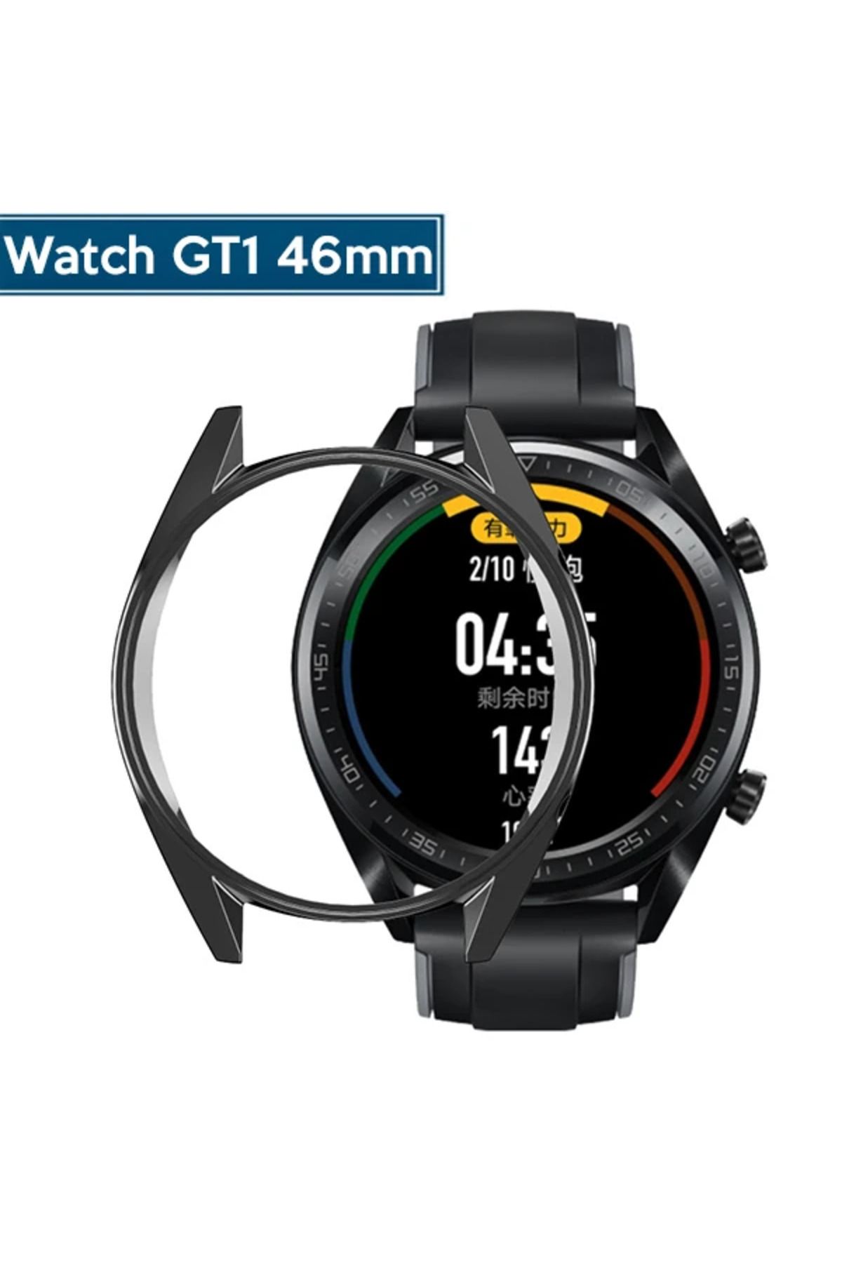 Marsilyan HUAWEİ Watch GT1 46mm Bumper Koruyucu Silikon Kılıf-(5775) - MCT9367-7762