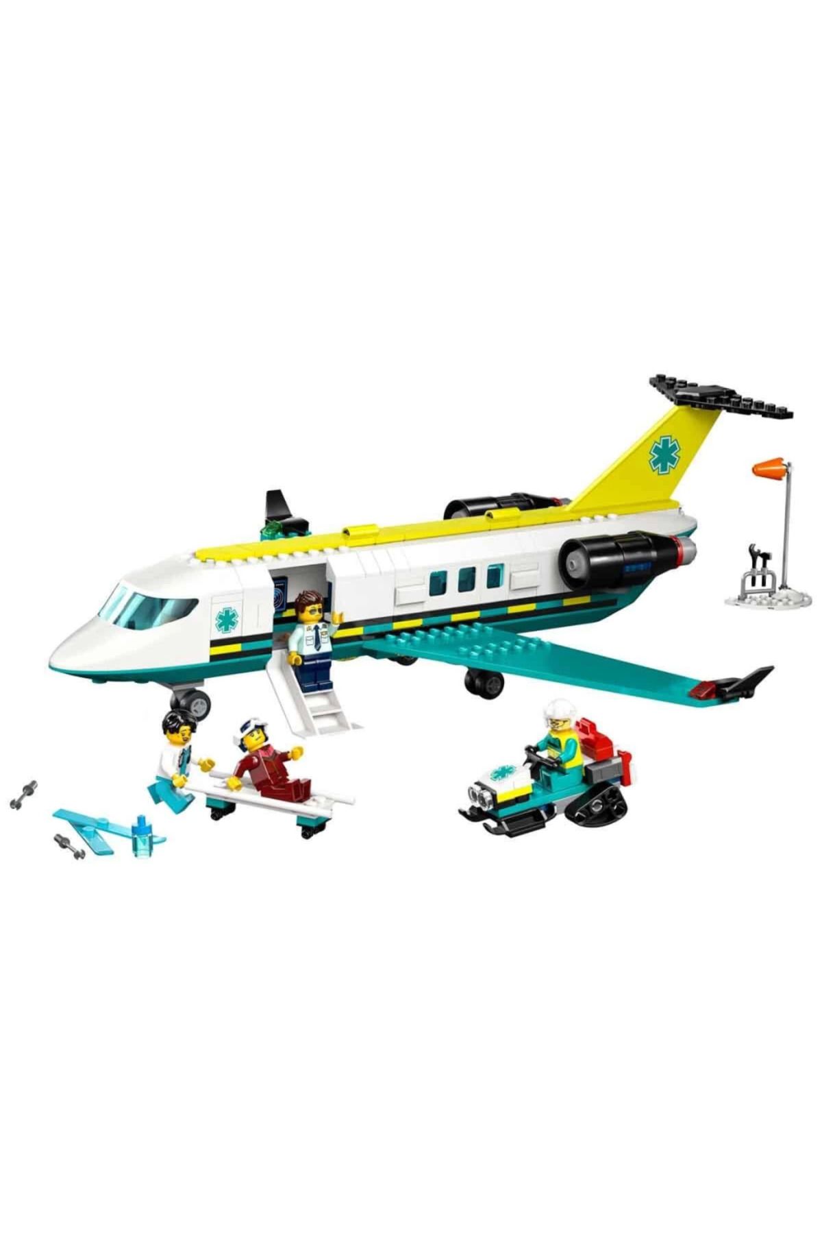 NW NessiWorld Nessiworld LEGO City Acil Hava Ambulans Uçağı 60465