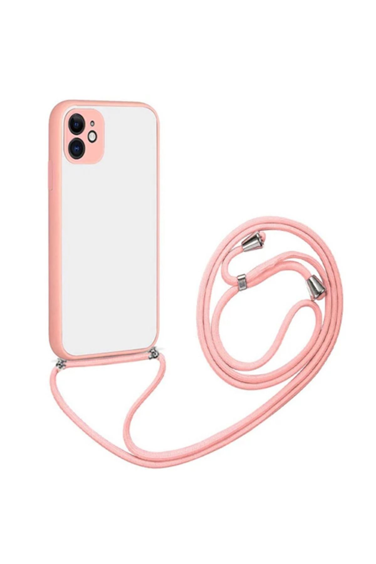 LaCend ALLY iPhone 12 Mini 5.4 Askılı Koruyucu Silikon Kılıf-(5775) - LC8444-1962
