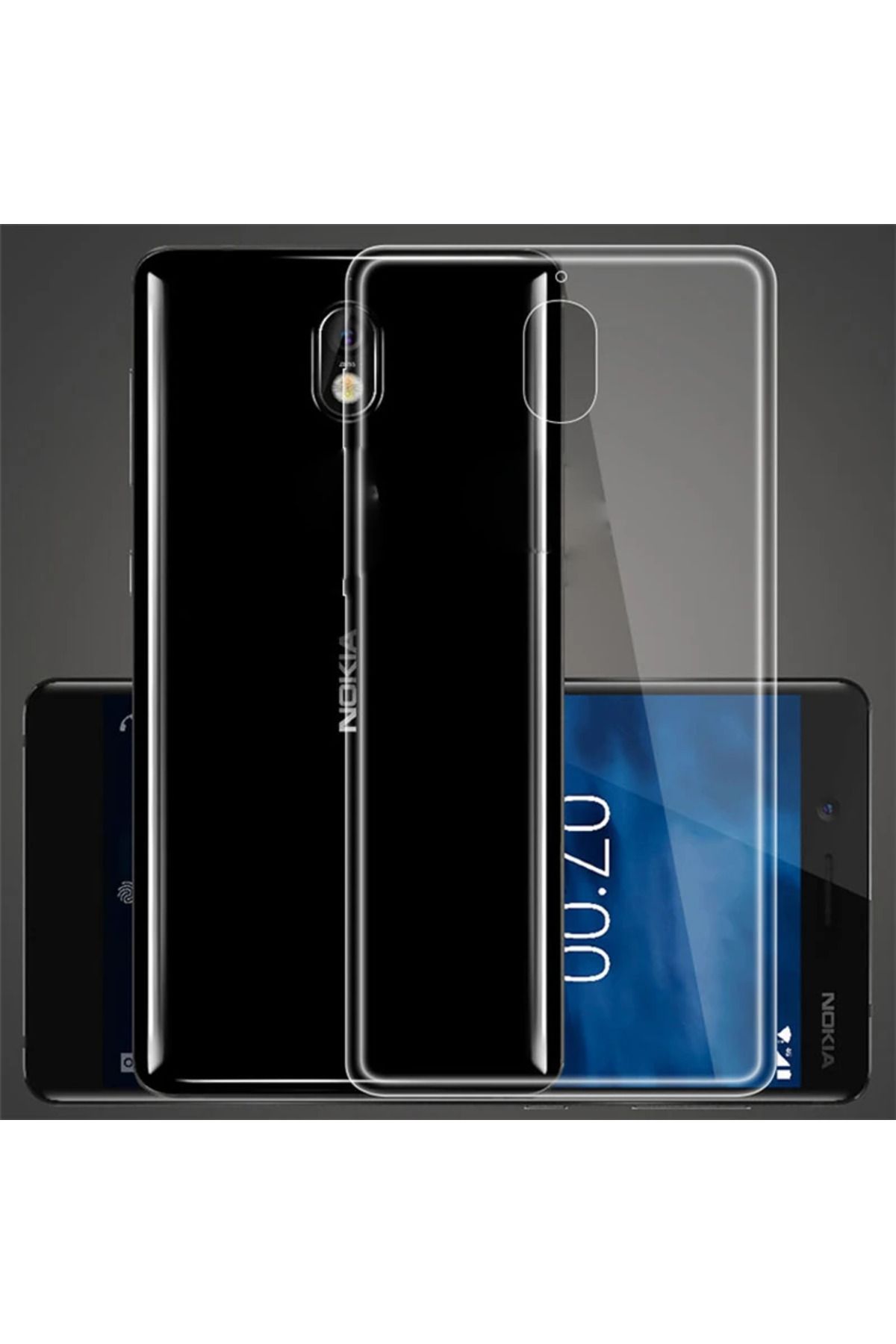 Marsilyan Nokia 2.1 Soft Şeffaf Ultra Slim Fit Silikon Kılıf-(5775) - MCT9963-1529