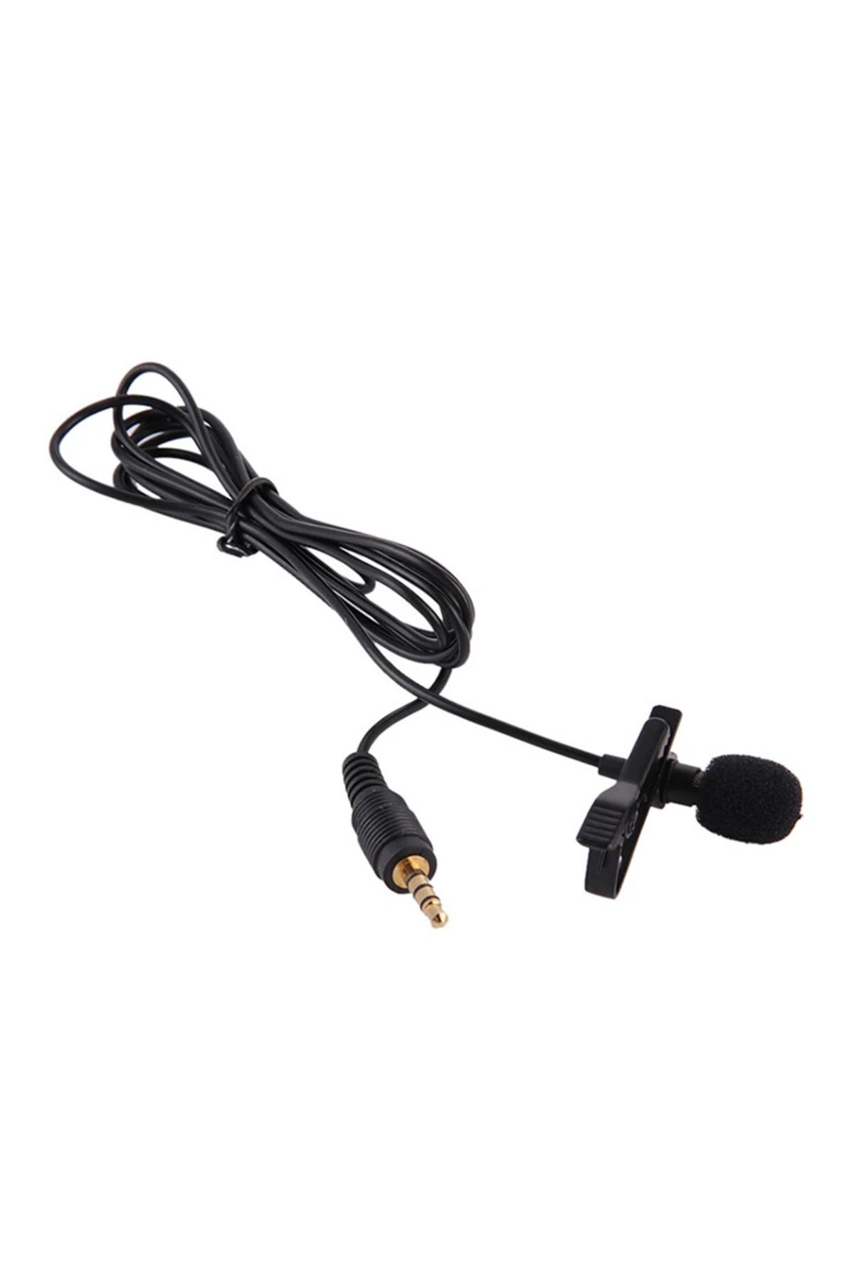 mycarmella Ally 3.5mm Jack Universal Mini Yaka Klipli Mikrofon-(5775) - VHT1343-5519