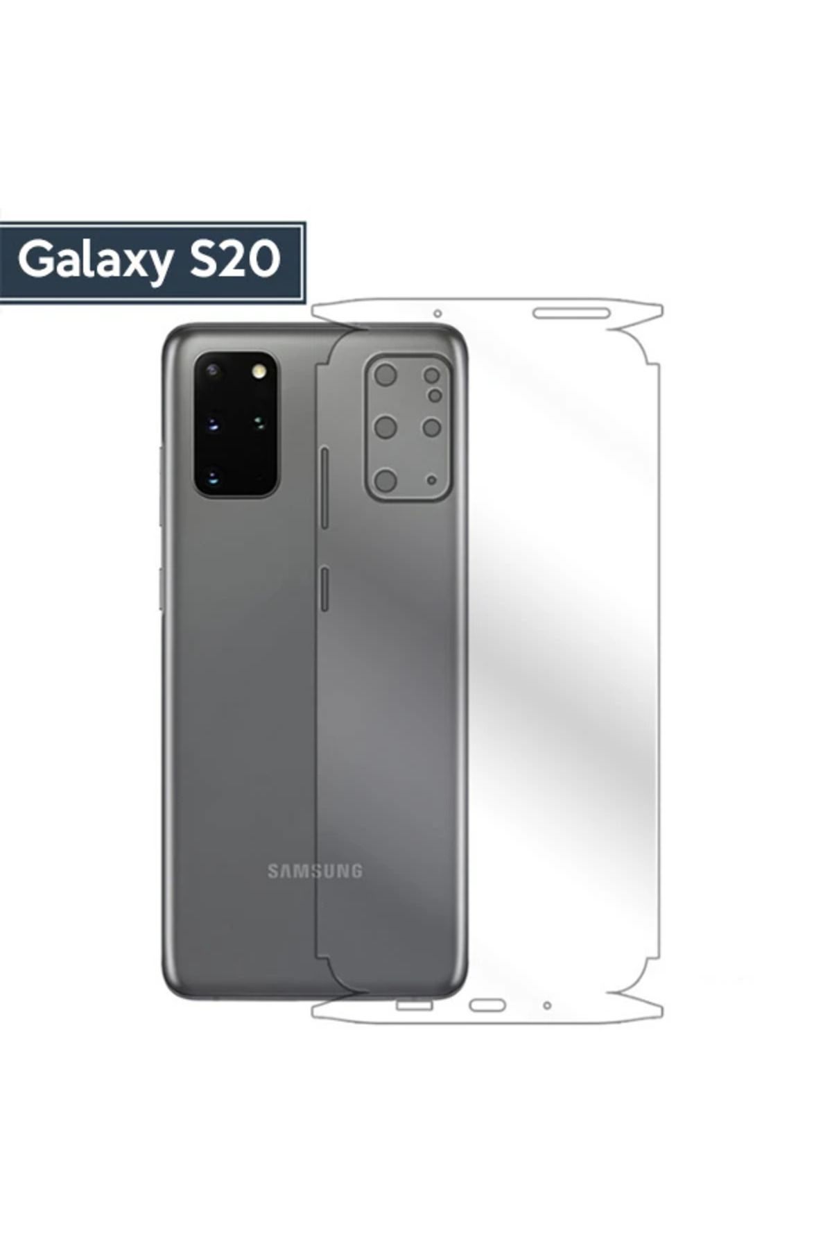 LaCend ALLY SM Galaxy S20 Hidrojel Hayalet Arka Tam Kaplama Film-(5775) - LC2237-6775