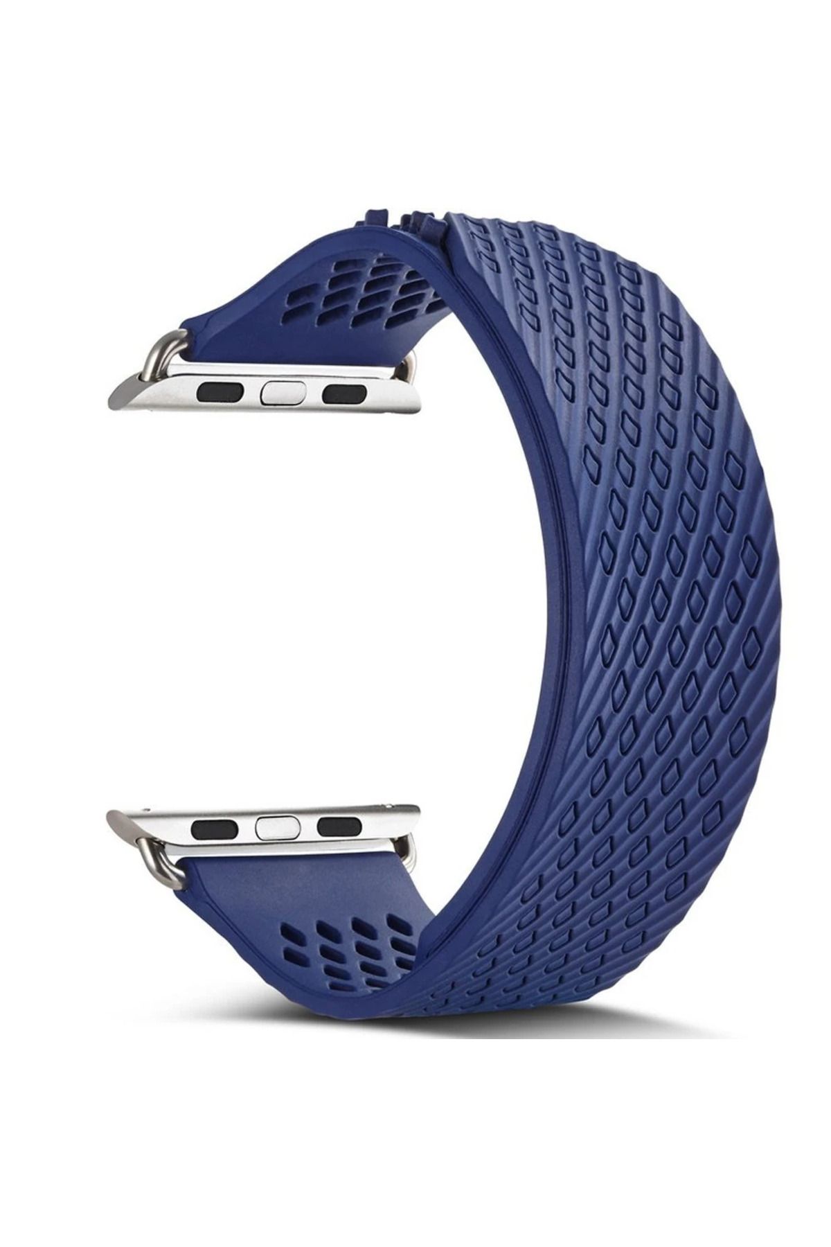 Marsilyan Ally Apple Watch 7-8 41mm 6-5-4 40mm Kordon Kayış Camyse Premium Soft 3-2-1 38mm-( - MCT1551-5143