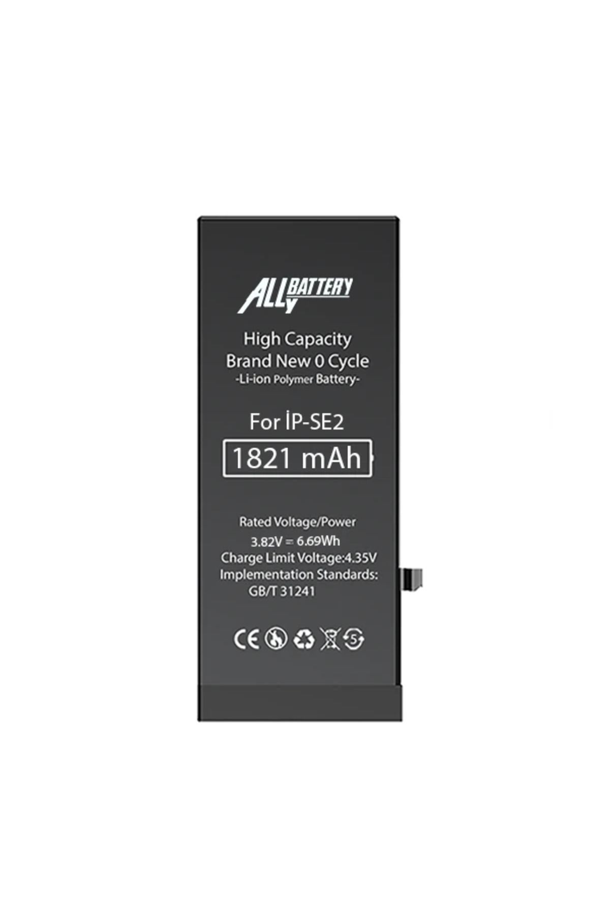 LaCend iPhone SE 2020 1821 Mah Yüksek Kapasiteli Pil Batarya-(5775) - LC5484-8781
