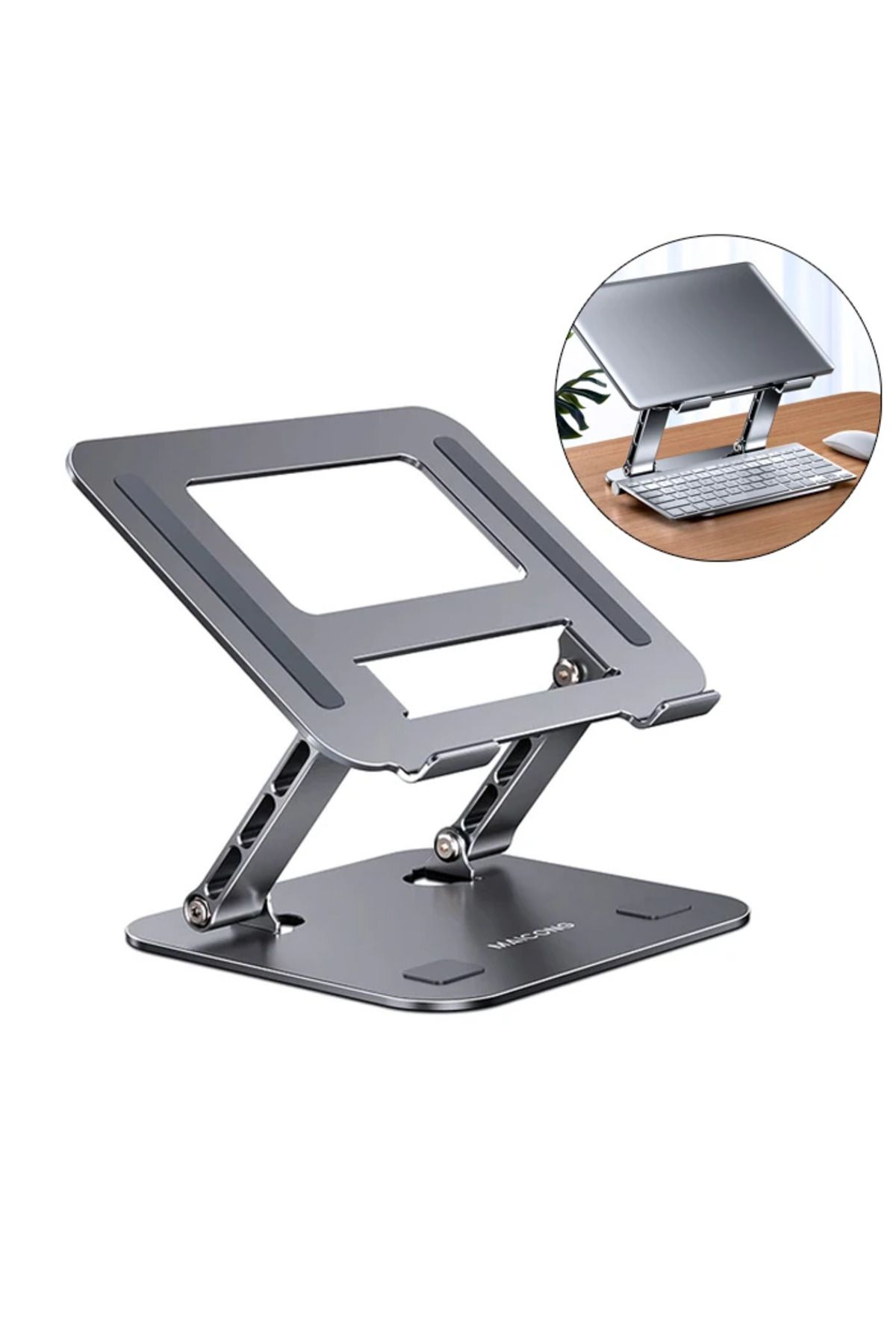 Marsilyan ALLY MC LS515 Yükseklik Ayarlı Dizüstü Laptop Notebook Standı-(5775) - MCT6341-9326