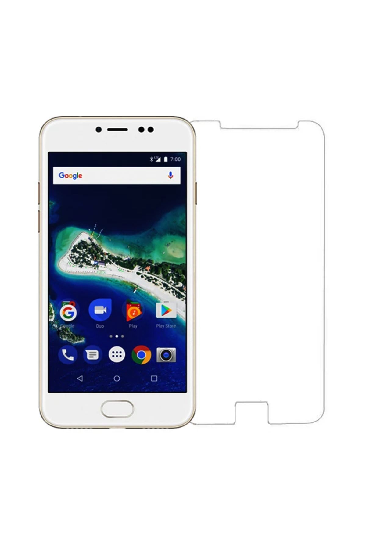 LaCend General Mobile Gm6 Kırılmaz Cam Ekran Koruyucu-(5775) - LC7033-8959