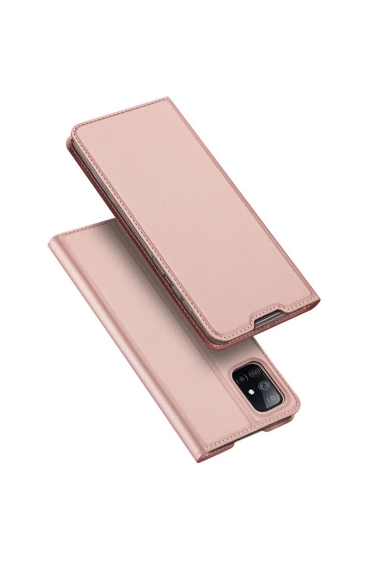 Marsilyan DUX DUCİS SM Galaxy M51 Kılıf Kapaklı Flip Cover Kılıf Skin Pro Series Kılıf - MCT3649-5093