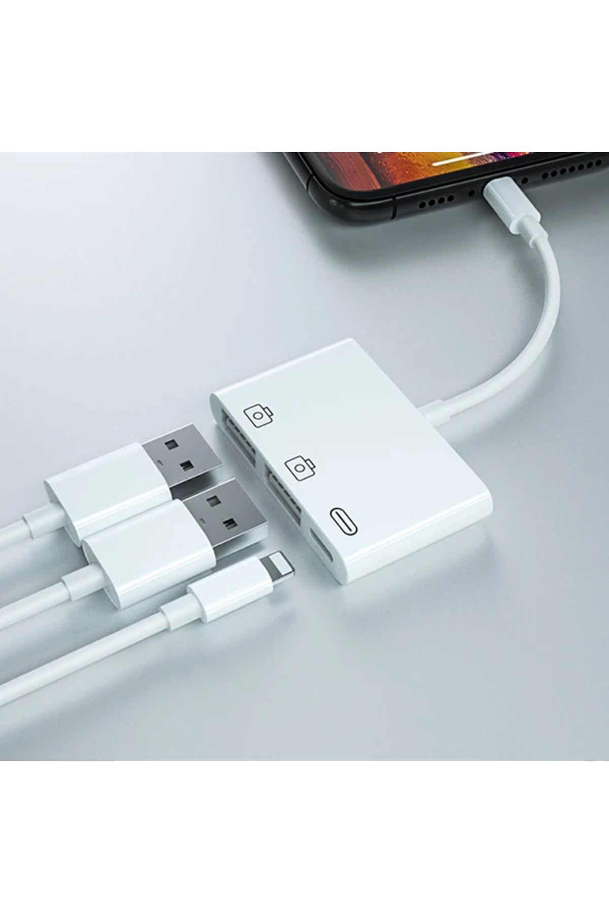 ChenSea ALLY 3in1 İPhone/İPAD lightning To Usb Kamera Okuyucu-(5775) - AGT9475-5687