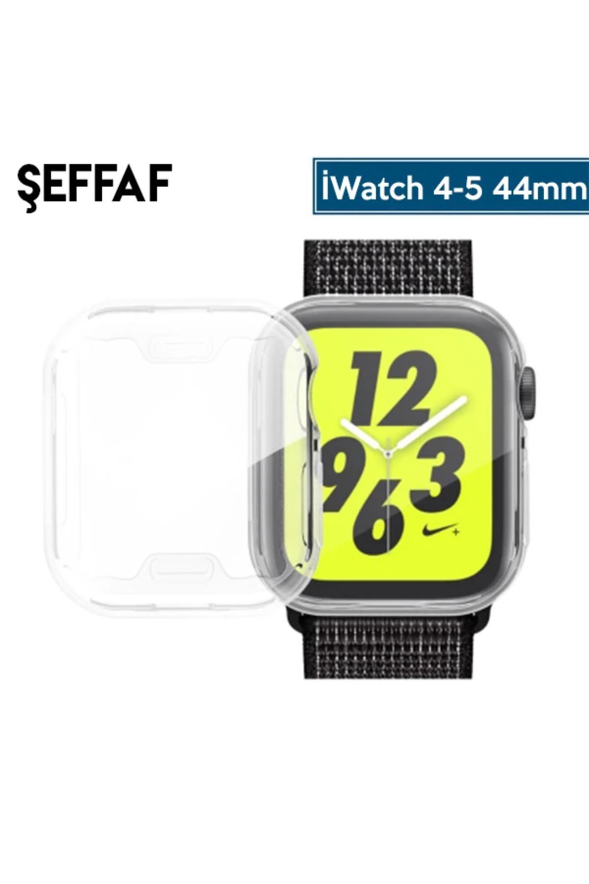 LaCend Ally Apple İWatch 44mm 360 Koruma Ultra Slim Silikon Kılıf-(5775) - LC1152-7304