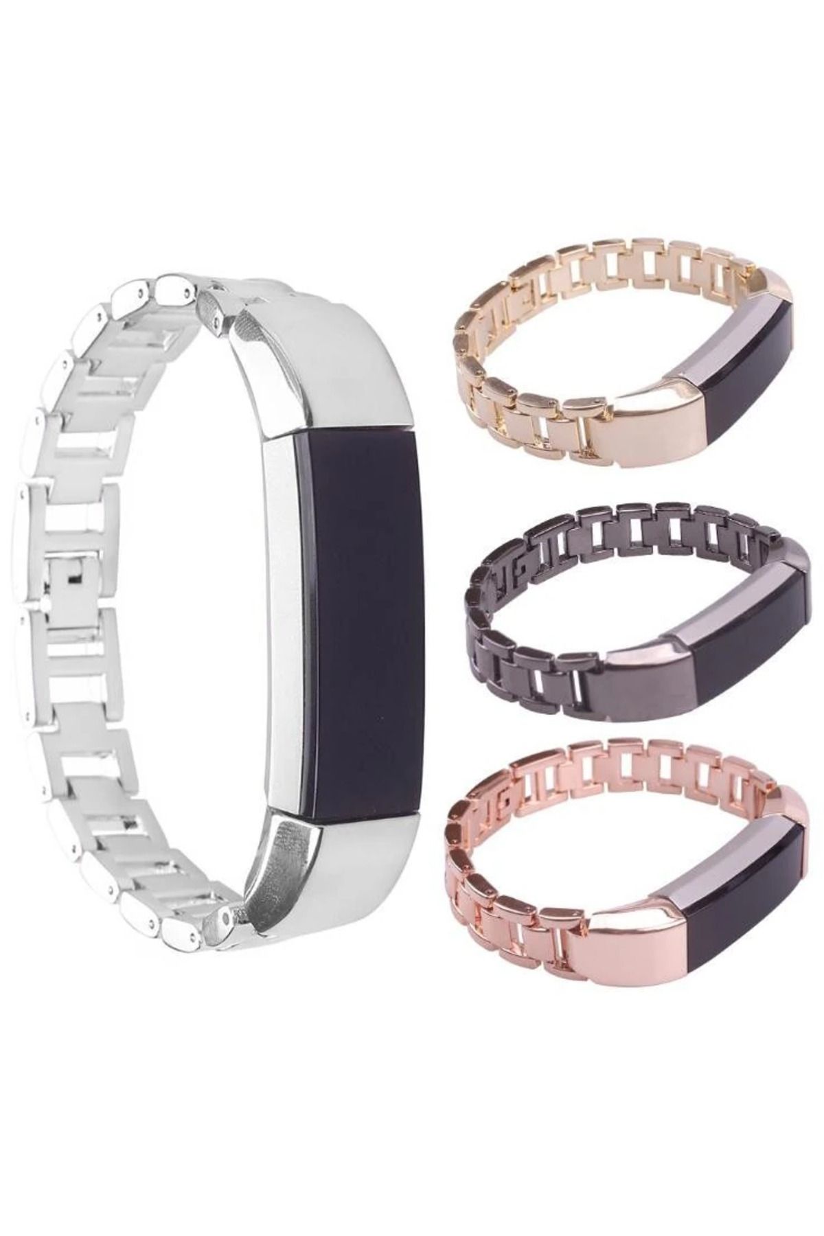 ONE Fitbit Alta Metal Paslanmaz Çelik Kayış-(5775) - CDY9922-5414