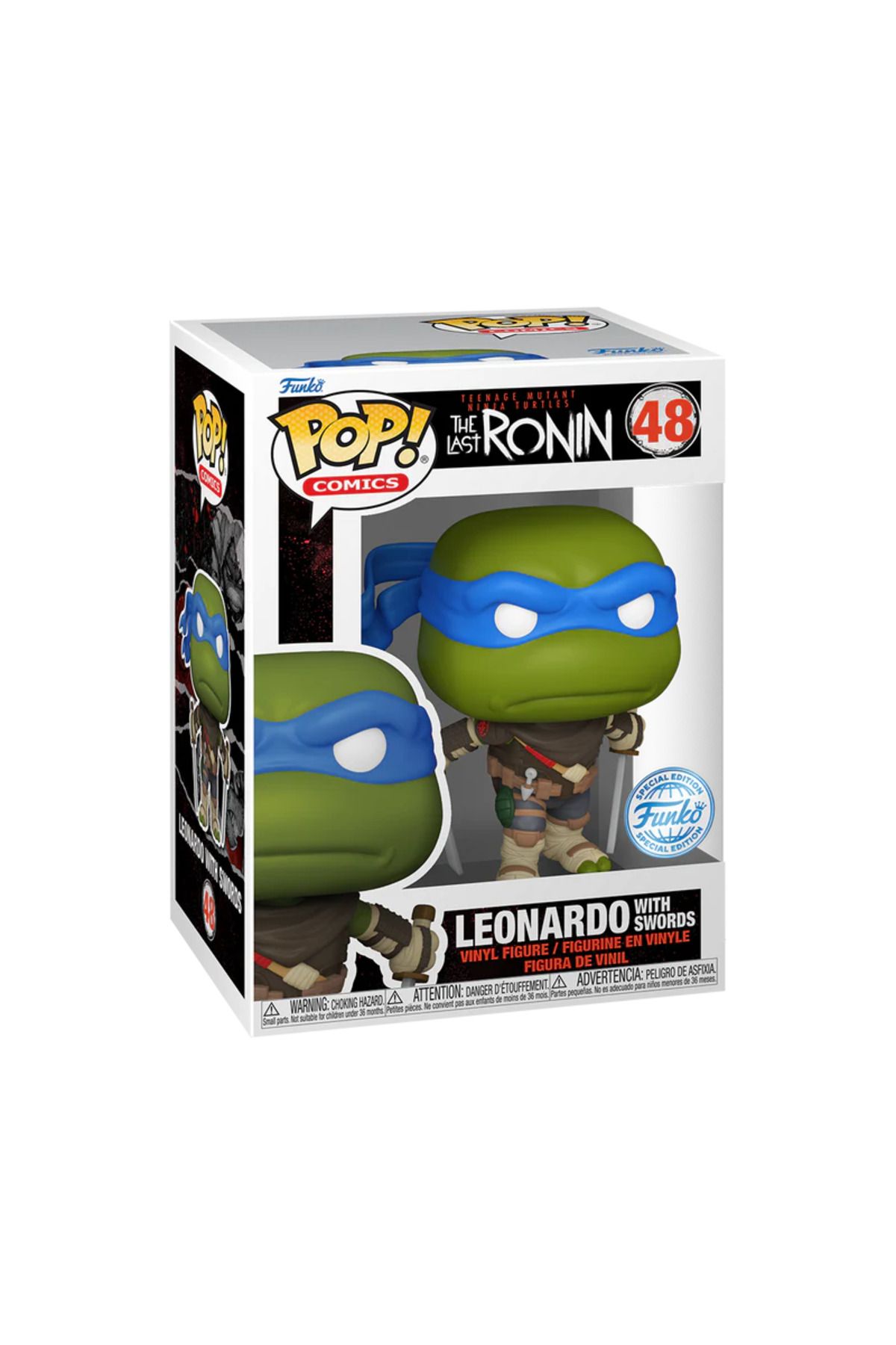 Funko Pop Teenage Mutant Ninja Turtles Leonardo With Sword Special Edition No:48