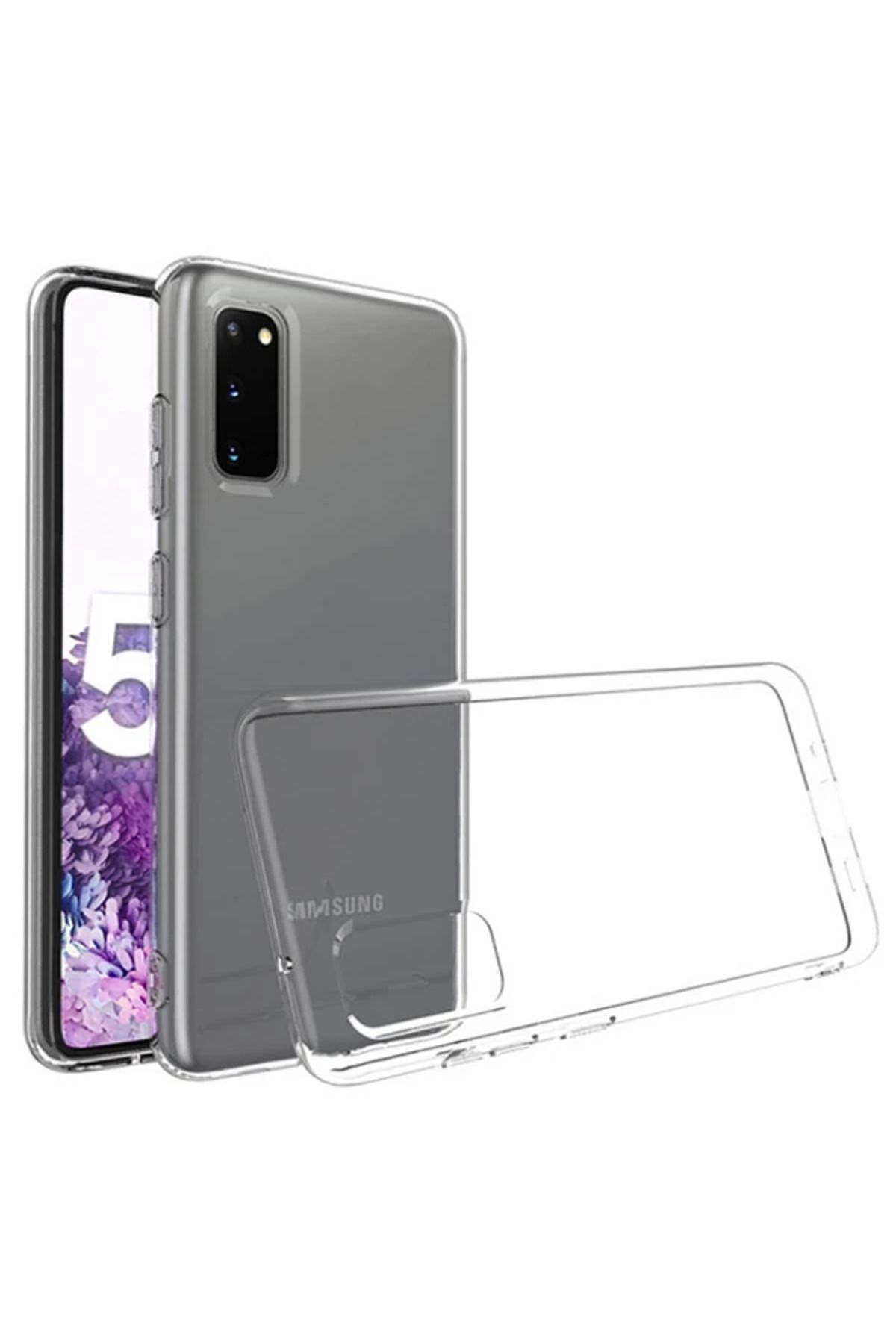 Marsilyan SM Galaxy S20/ S2 Lite 2.0mm Şeffaf Silikon kılıf Shockproof kılıf -> ŞEFFA - MCT1231-8444