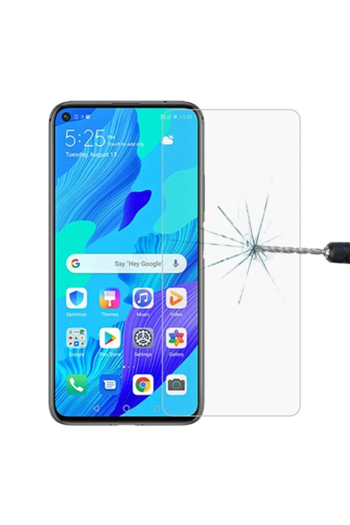 Marsilyan Huawei Nova 5T/Honor 20 Tempered Kırılmaz Cam Ekran Koruyucu-(5775) - MCT2498-6628