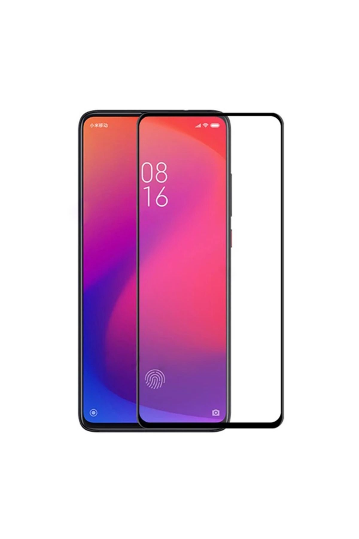 Marsilyan Xiaomi 9T /K20 Pro Full Glue Tempered Cam Ekran Koruyucu Full Kaplama-(5775) - MCT8996-8108