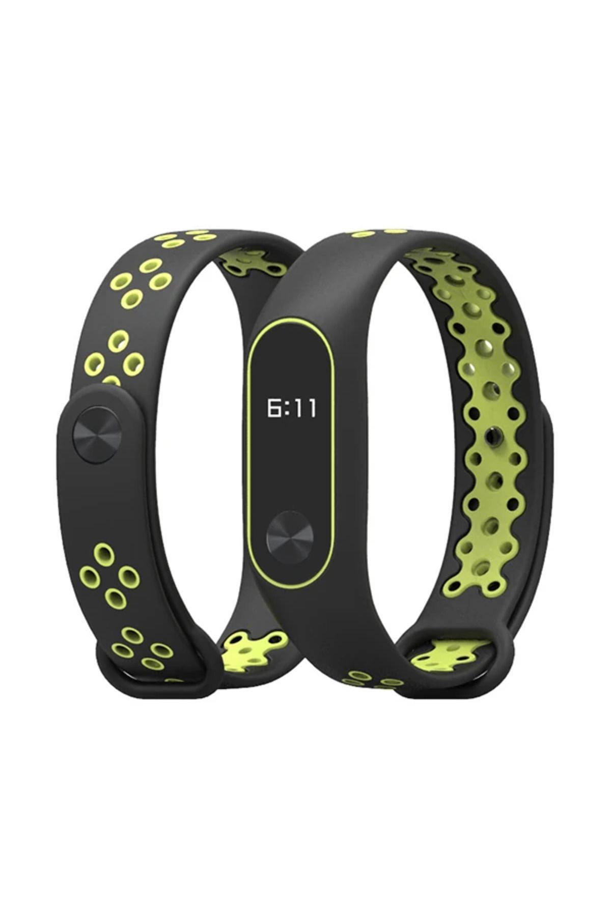 Marsilyan Xiaomi Band 2 Delikli Akıllı Bileklik Kayış Kordonu-(5775) - MCT9509-4039