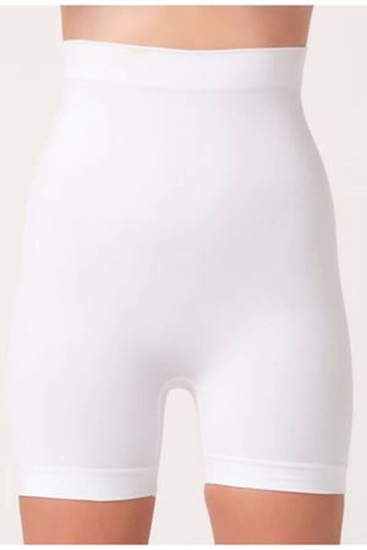 shop Beyaz Kadın Kalça Kaldırıcı Dikişsiz Korse - 760