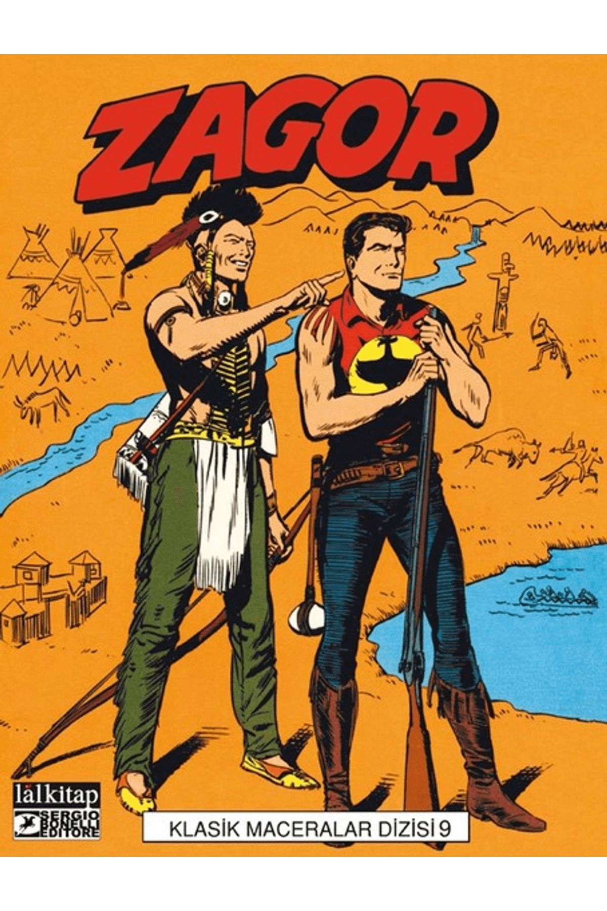 Lal Kitap Zagor Klasik Maceralar Cilt 9