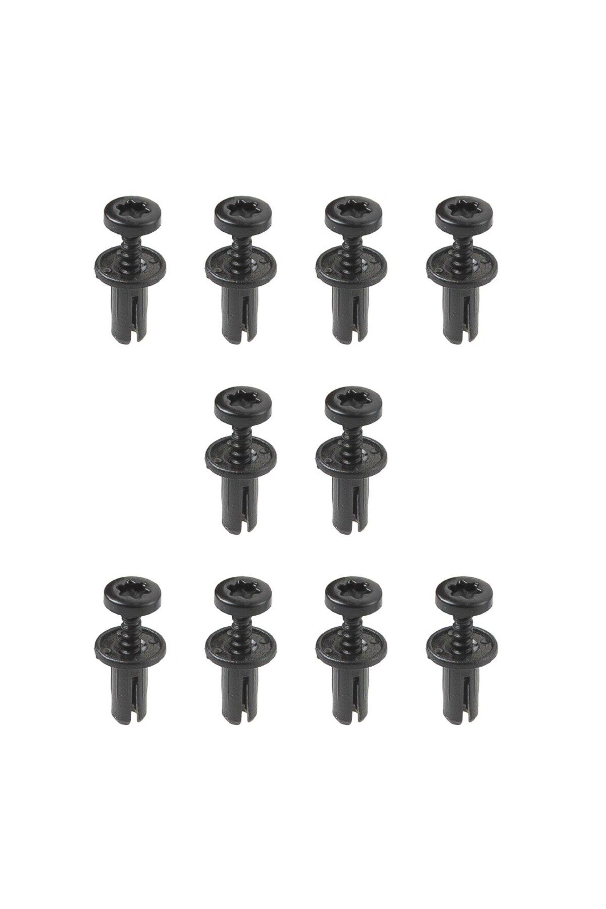 ALPHA AUTO PART Citroen, Renault, Peugeot için Tampon Klipsi- Uzun- 10'lu