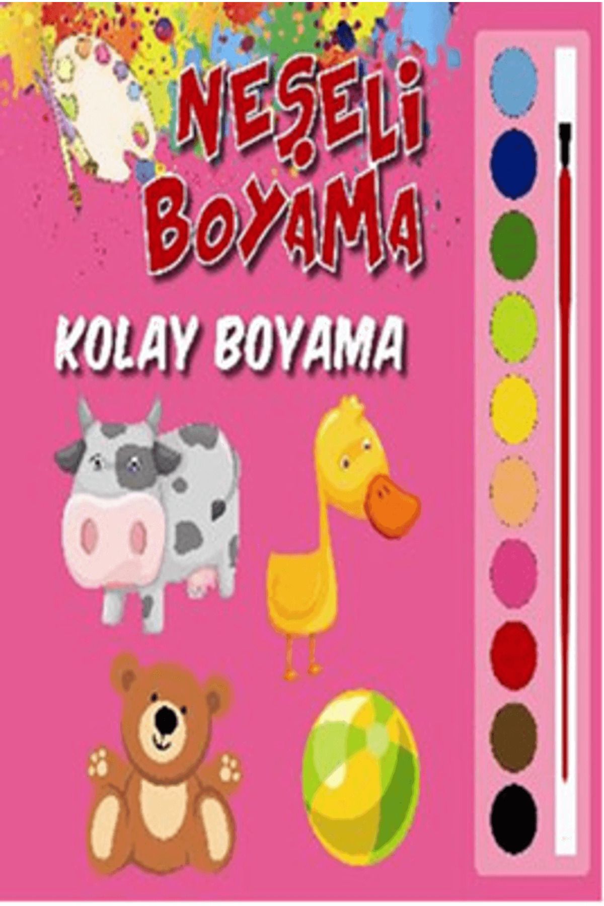Parıltı Yayınları Neşeli Boyama - Kolay Boyama