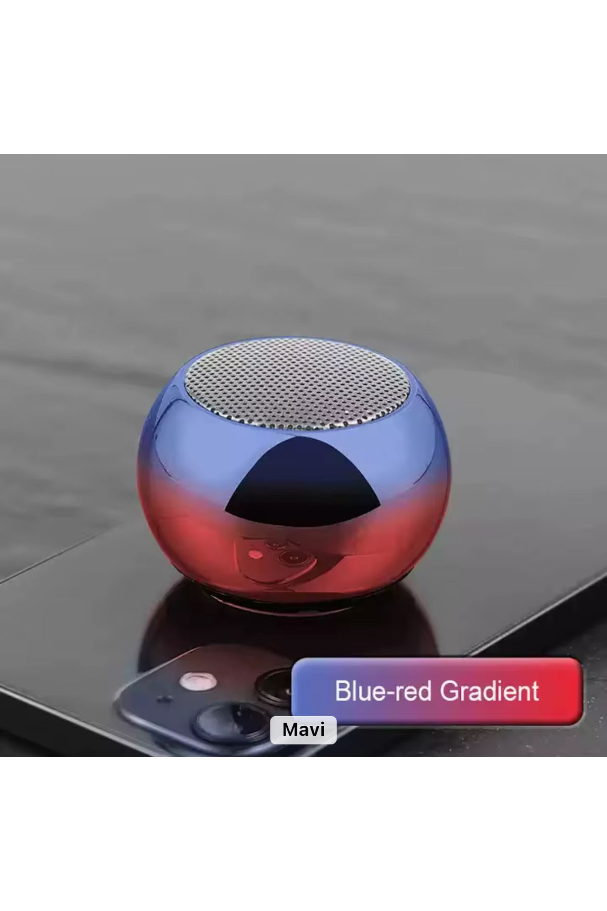 4K Vizyon Metal Mini Bluetooth Ses Bombası Mini Boyut Yükses Ses Performans Ambians