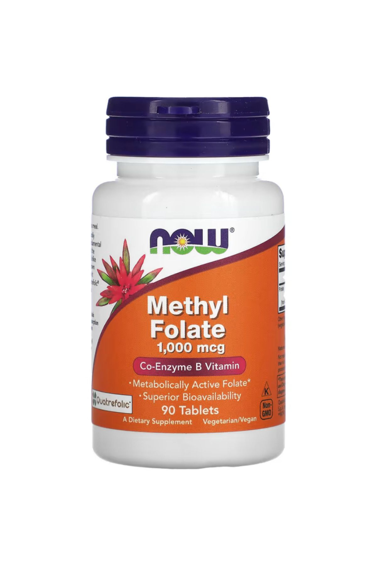 Now Foods , Methyl Folate, 1,000 mcg, 90 Tablets