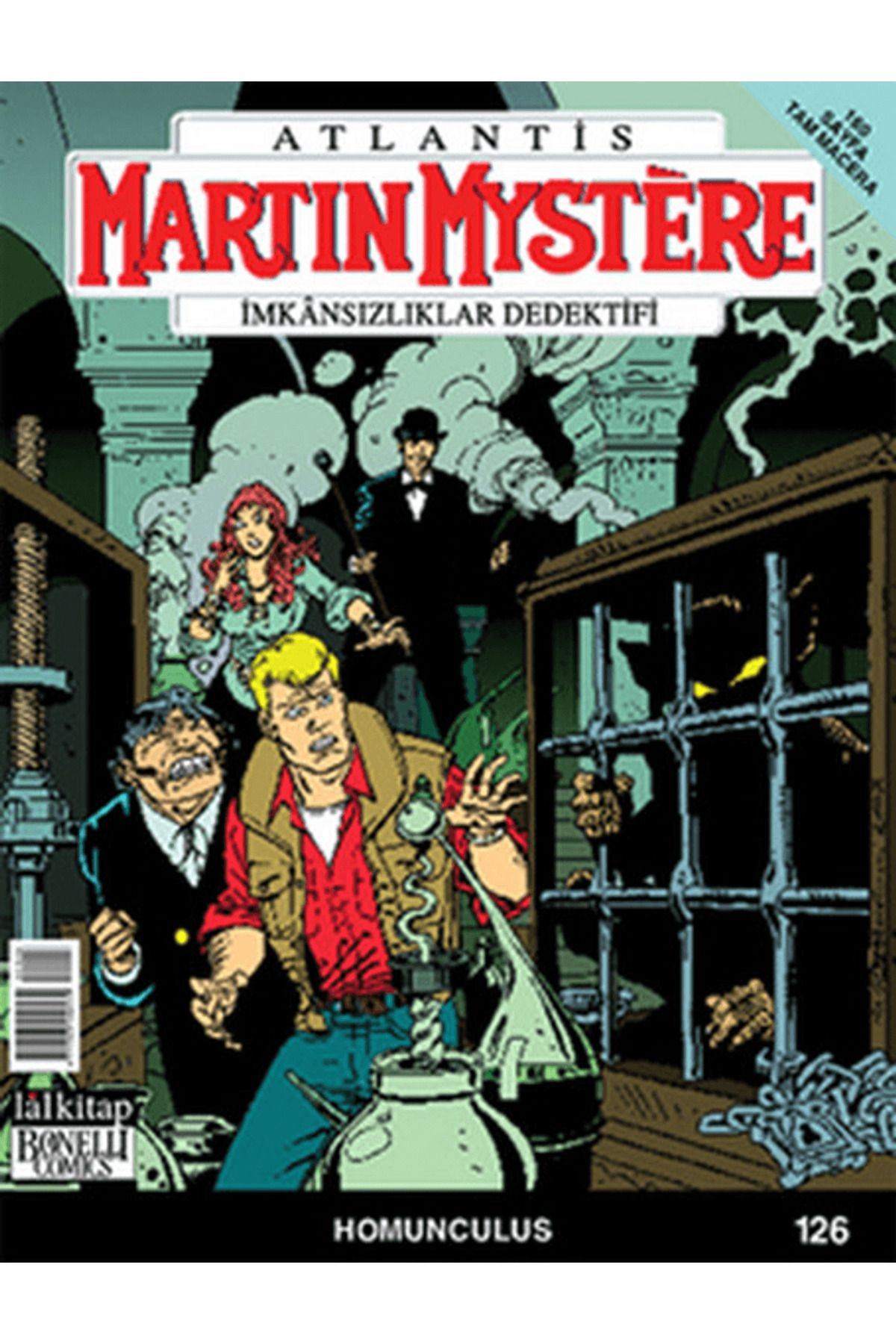 Lal Kitap Martin Mystere İmkansızlıklar Dedektifi Sayı: 126 - Homunculus