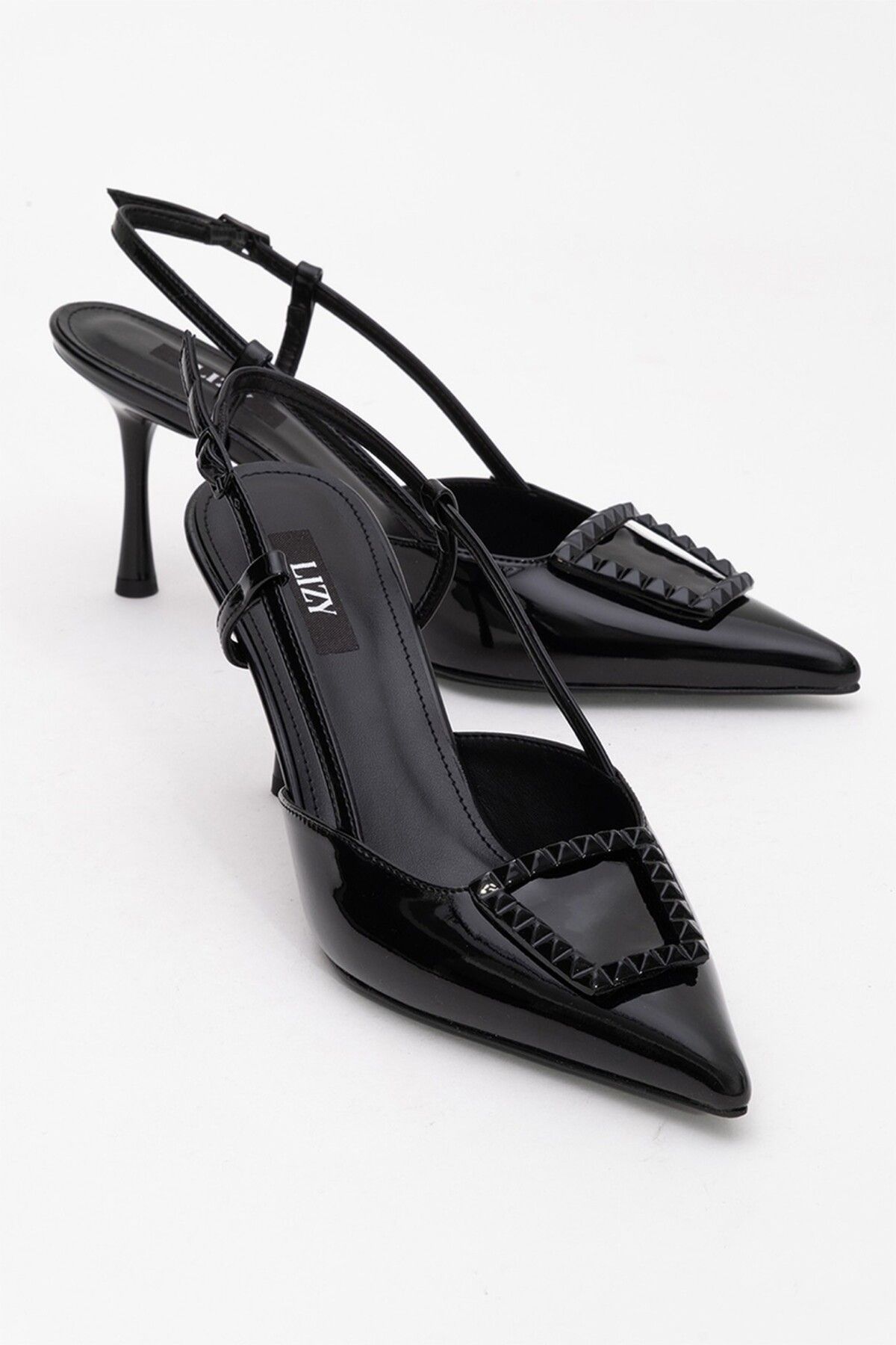 Lizy Shoes Toka Detaylı Topuklu Ayakkabı